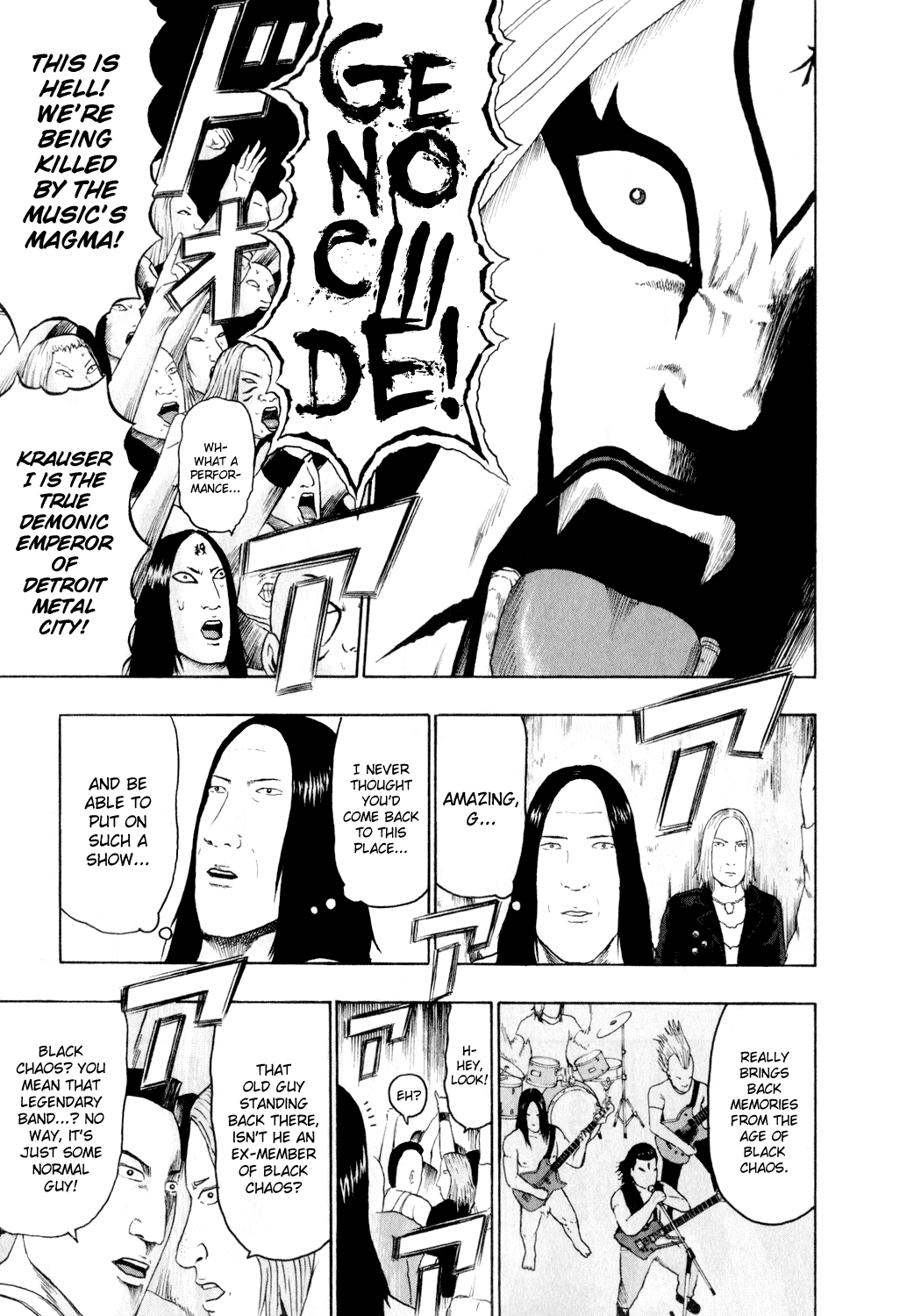 Detroit Metal City Chapter 71 page 10 - Chapter 71: Touch