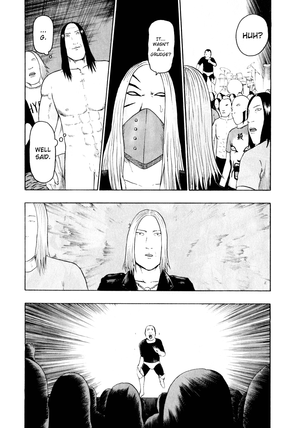 Detroit Metal City Chapter 74 page 15 - Chapter 74: One Second