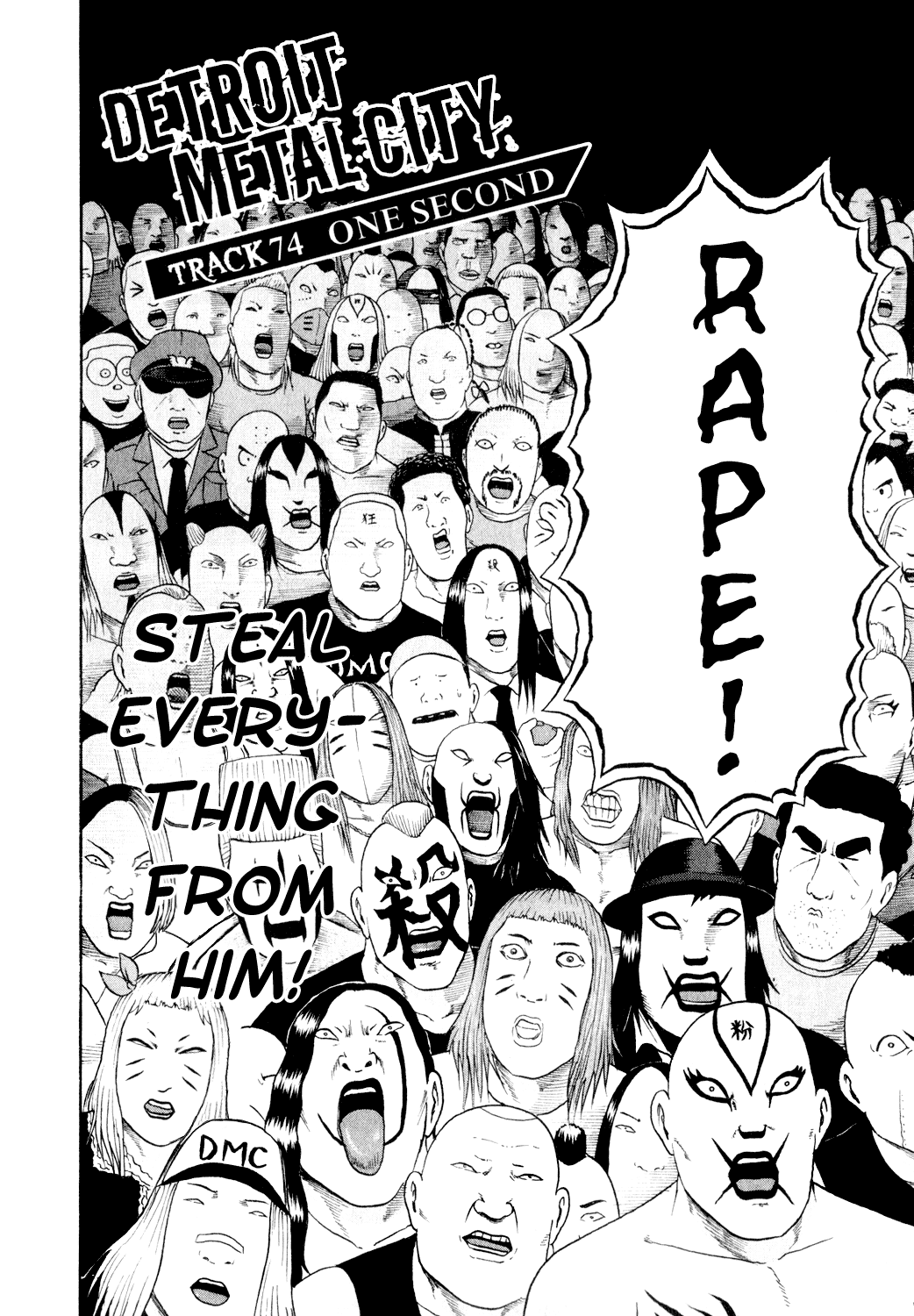 Detroit Metal City Chapter 74 page 2 - Chapter 74: One Second