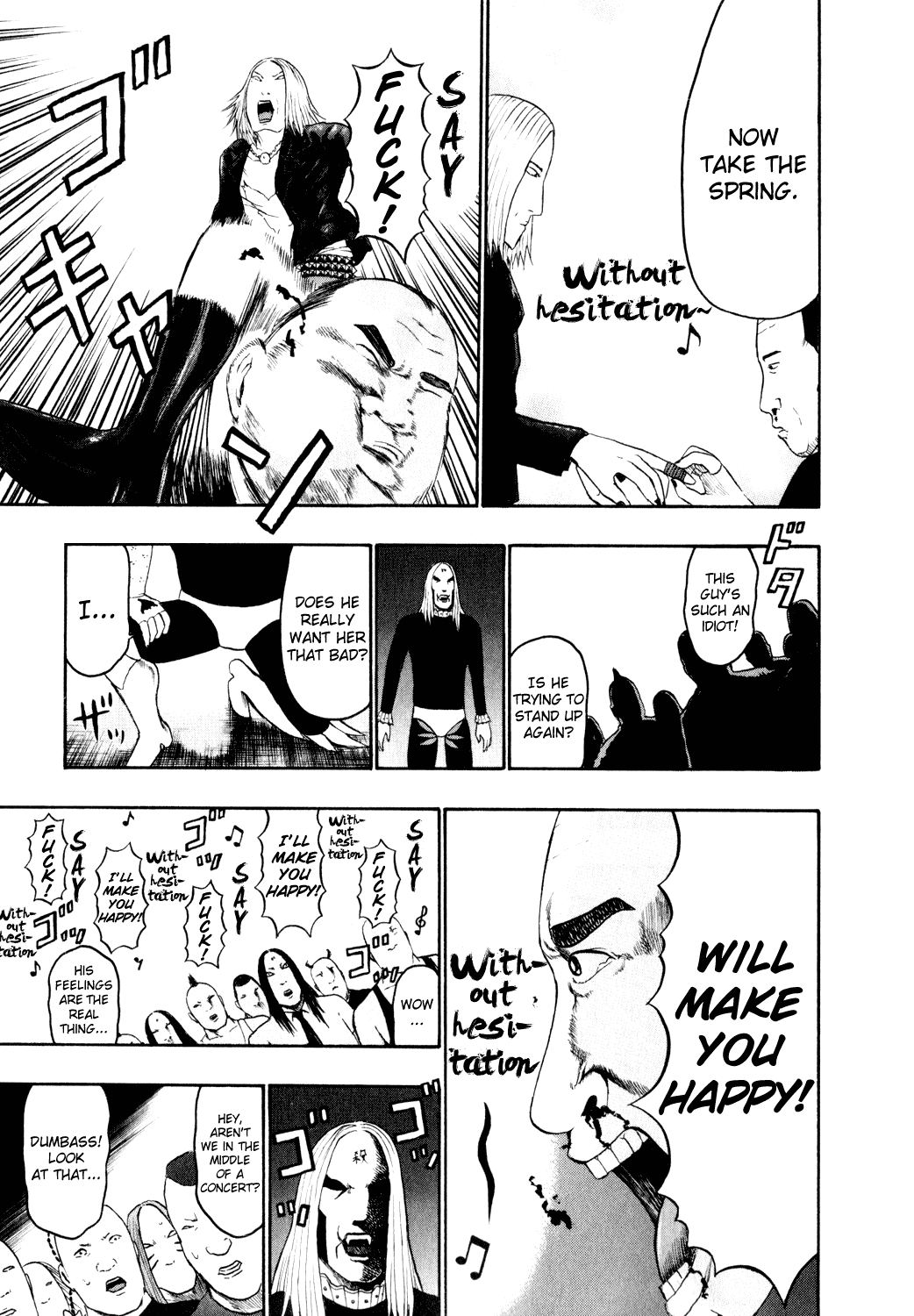 Detroit Metal City Chapter 75 page 7 - Chapter 75: Propose