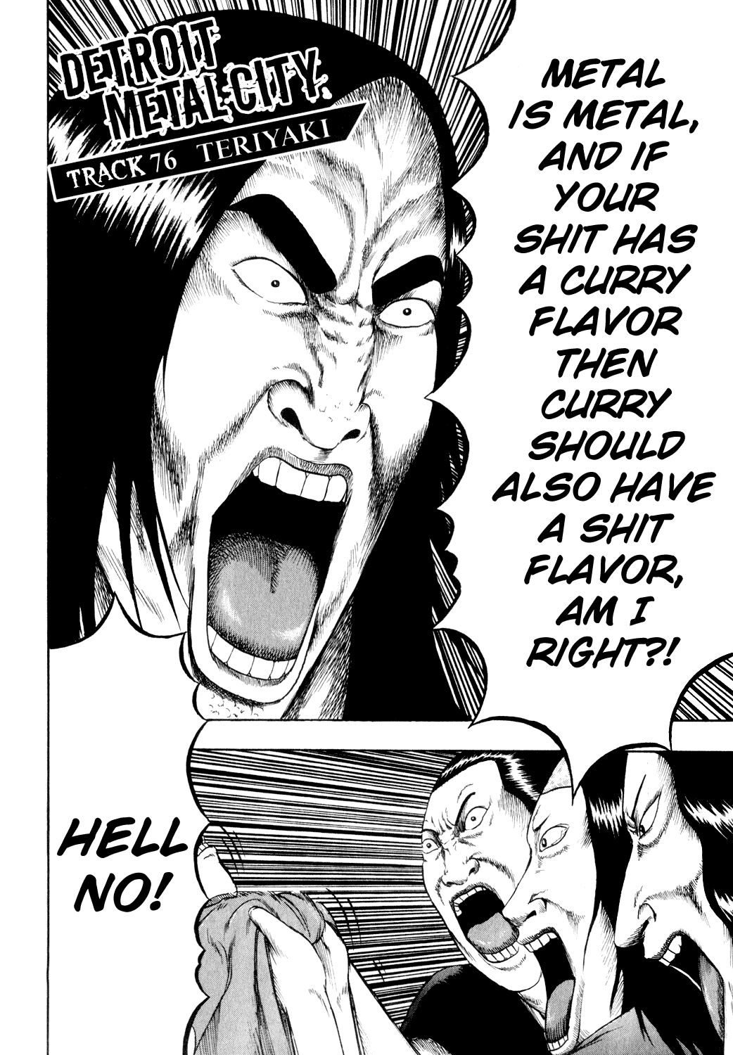 Detroit Metal City Chapter 76 page 2 - Chapter 76: Teriyaki