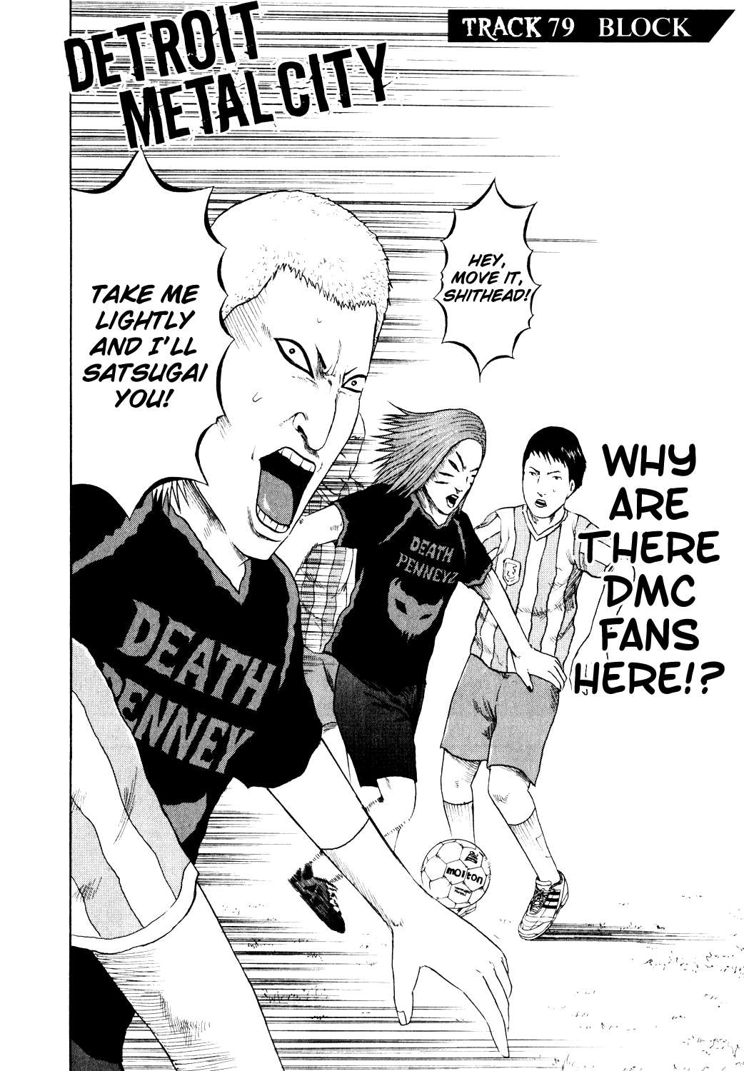 Detroit Metal City Chapter 79 page 2 - Chapter 79: Block