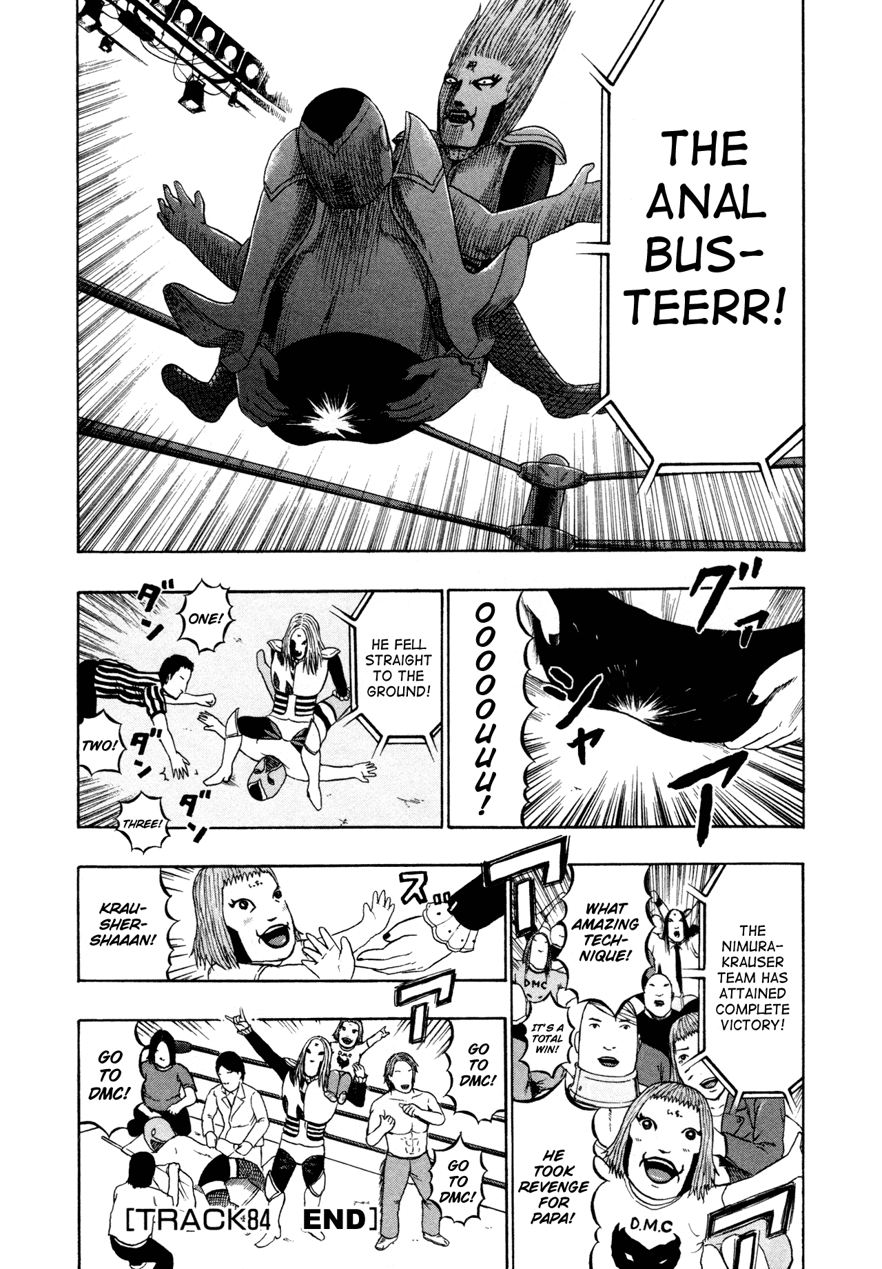 Detroit Metal City Chapter 84 page 16 - Chapter 84: Wrestling 2