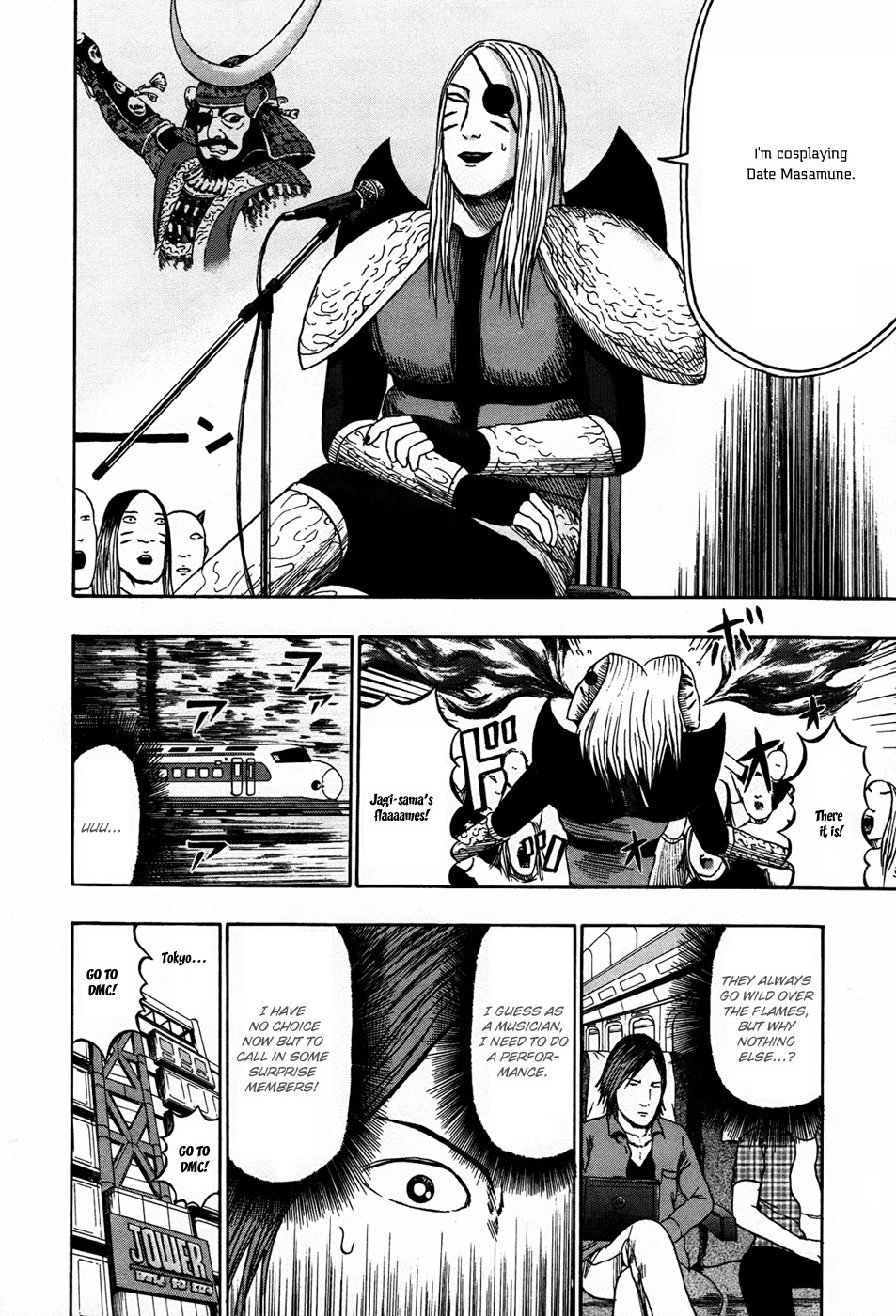 Detroit Metal City Chapter 86 page 8 - Chapter 86: Ad-Lib