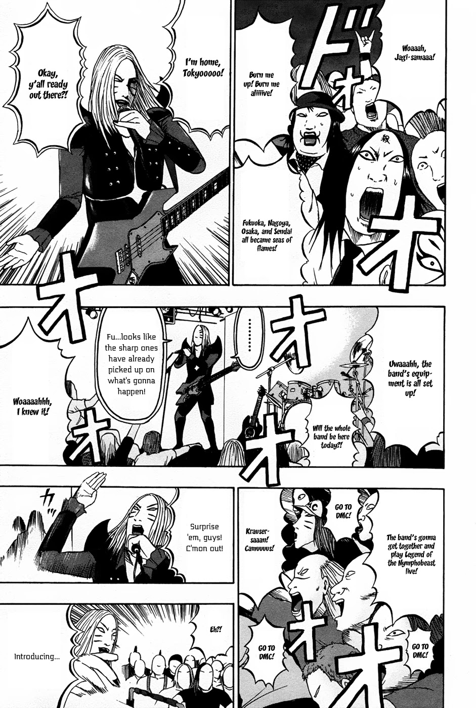 Detroit Metal City Chapter 86 page 9 - Chapter 86: Ad-Lib