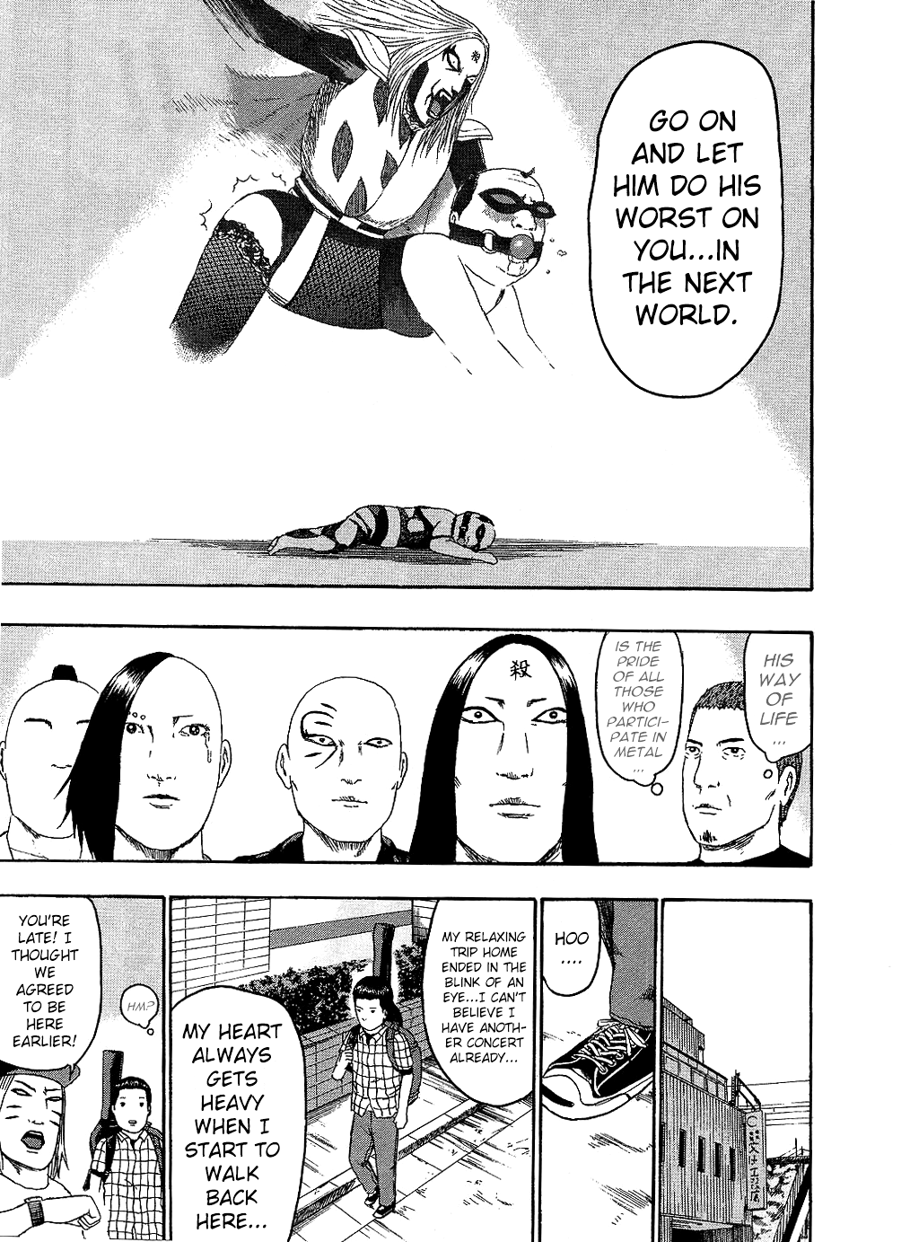 Detroit Metal City Chapter 87 page 15 - Chapter 87: Faithful