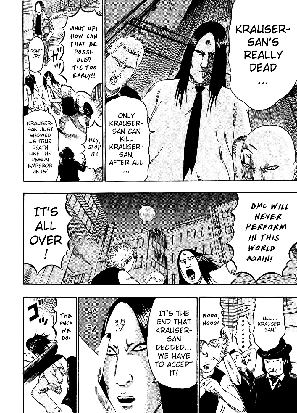 Detroit Metal City Chapter 87 page 4 - Chapter 87: Faithful