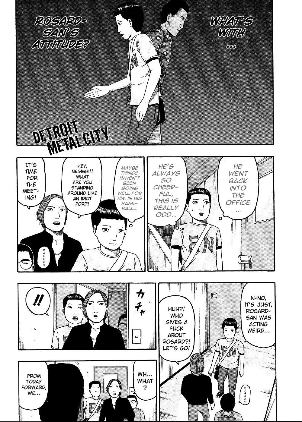 Detroit Metal City Chapter 90 page 1 - Chapter 90: Rebel.2