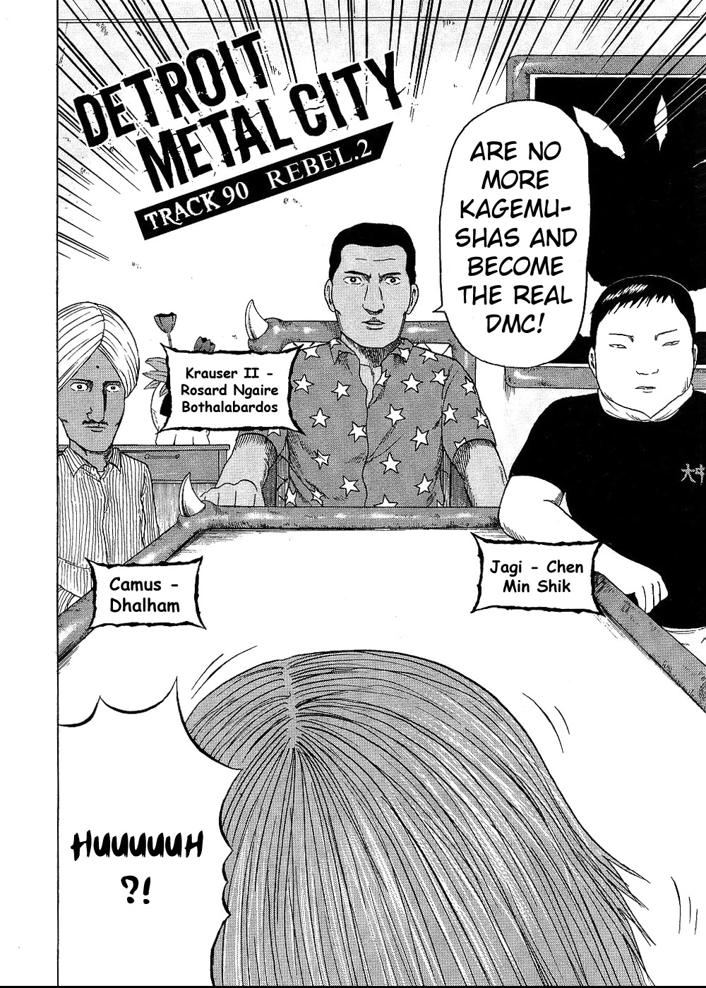 Detroit Metal City Chapter 90 page 2 - Chapter 90: Rebel.2