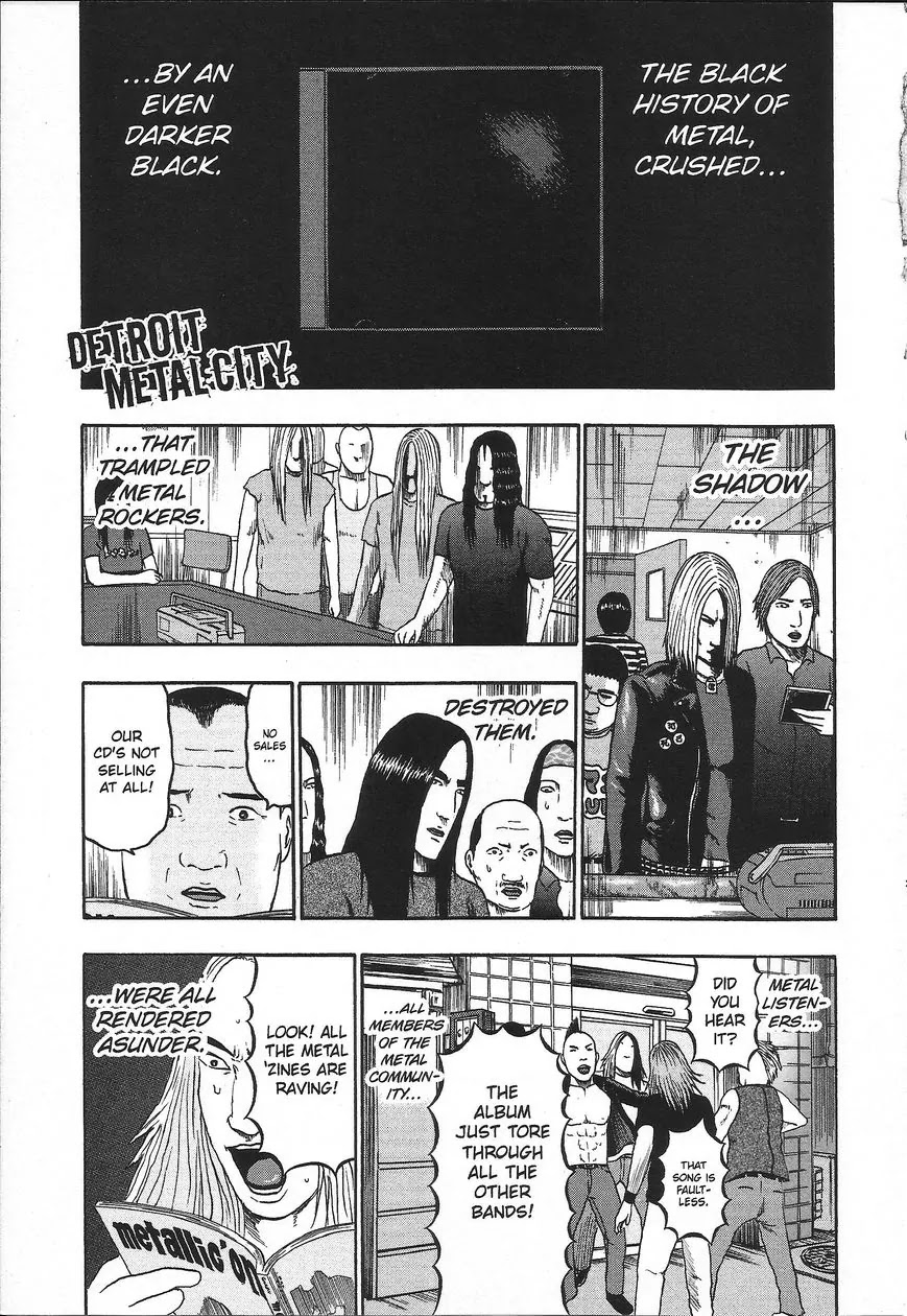 Detroit Metal City Chapter 96 page 2 - Chapter 96: The Houhi Line