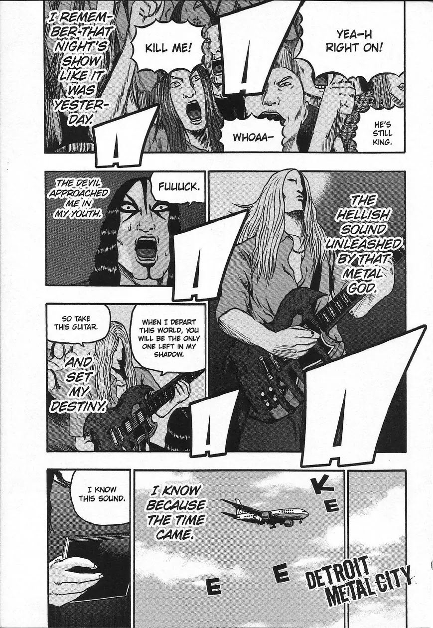 Detroit Metal City Chapter 98 page 2 - Chapter 98: Removal