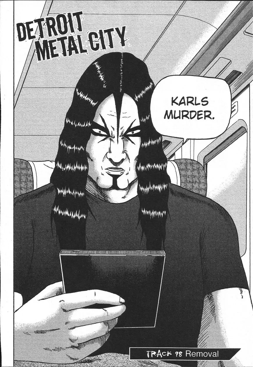Detroit Metal City Chapter 98 page 3 - Chapter 98: Removal