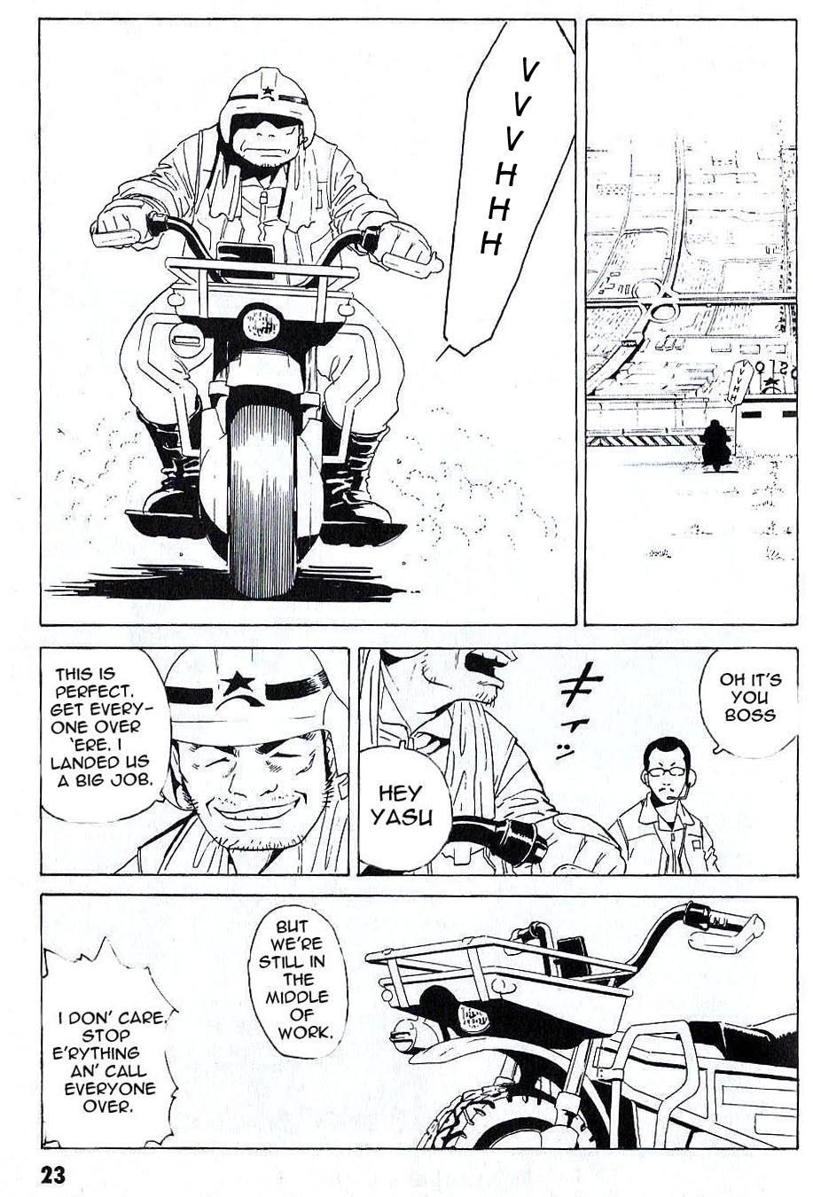 Developers - Mobile Suit Gundam: Before the One Year War Chapter 1.4 page 22 - Chapter 1 v4 : Project.01 - Transfer! Hosioka Factory