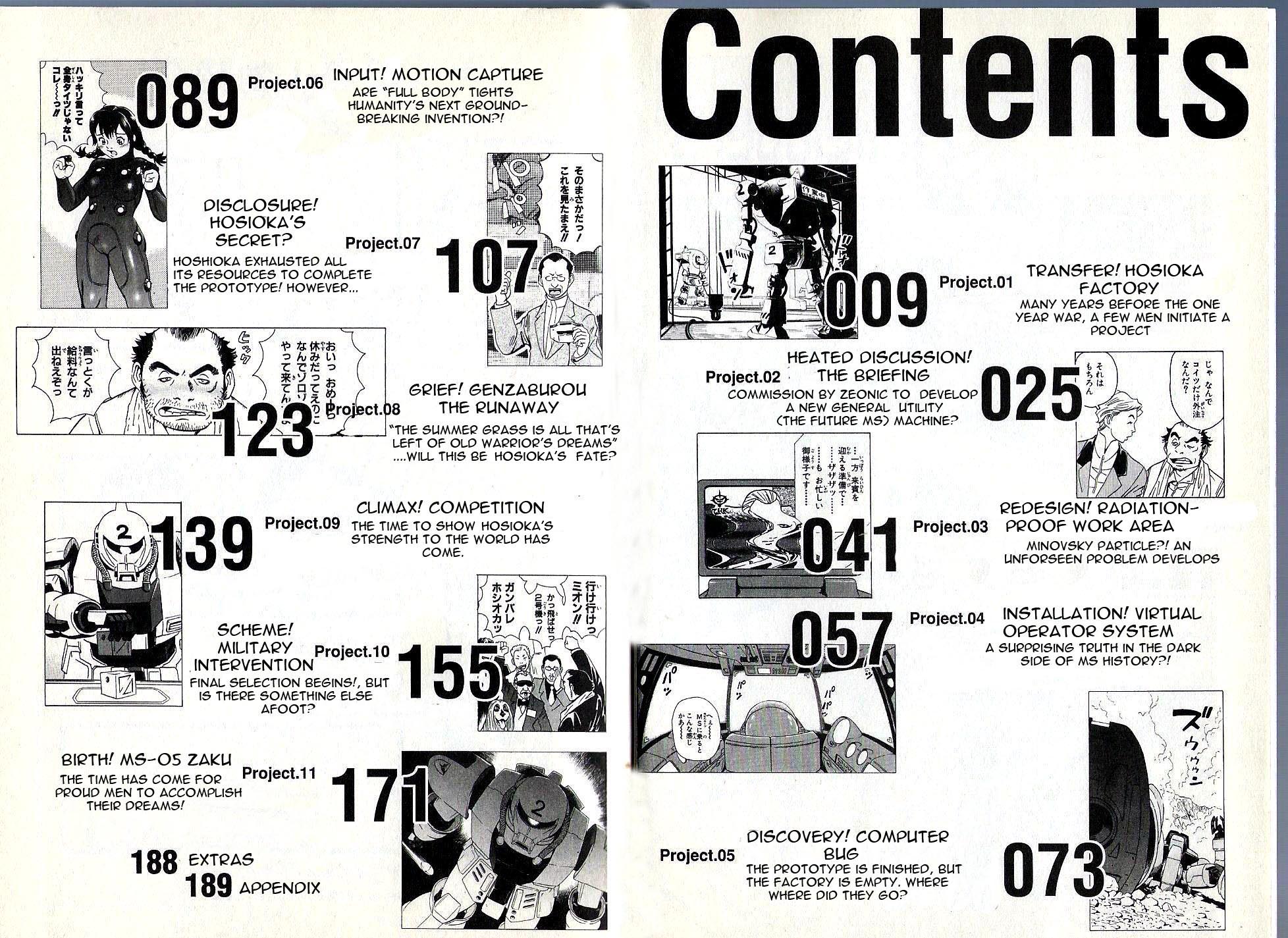 Developers - Mobile Suit Gundam: Before the One Year War Chapter 1.4 page 6 - Chapter 1 v4 : Project.01 - Transfer! Hosioka Factory