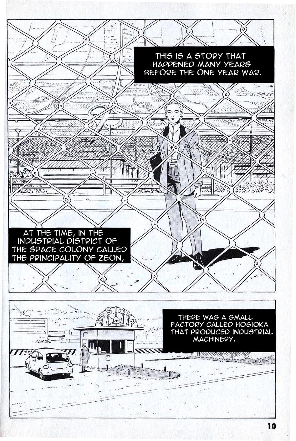 Developers - Mobile Suit Gundam: Before the One Year War Chapter 1.4 page 9 - Chapter 1 v4 : Project.01 - Transfer! Hosioka Factory