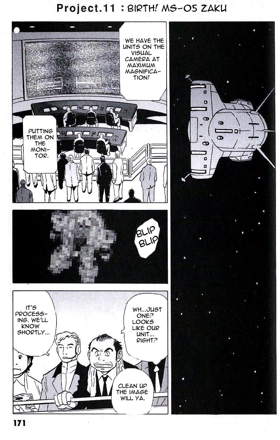 Developers - Mobile Suit Gundam: Before the One Year War Chapter 11.2 page 2 - Chapter 11 v2 : Project.11 - Birth! MS-05 Zaku [End]