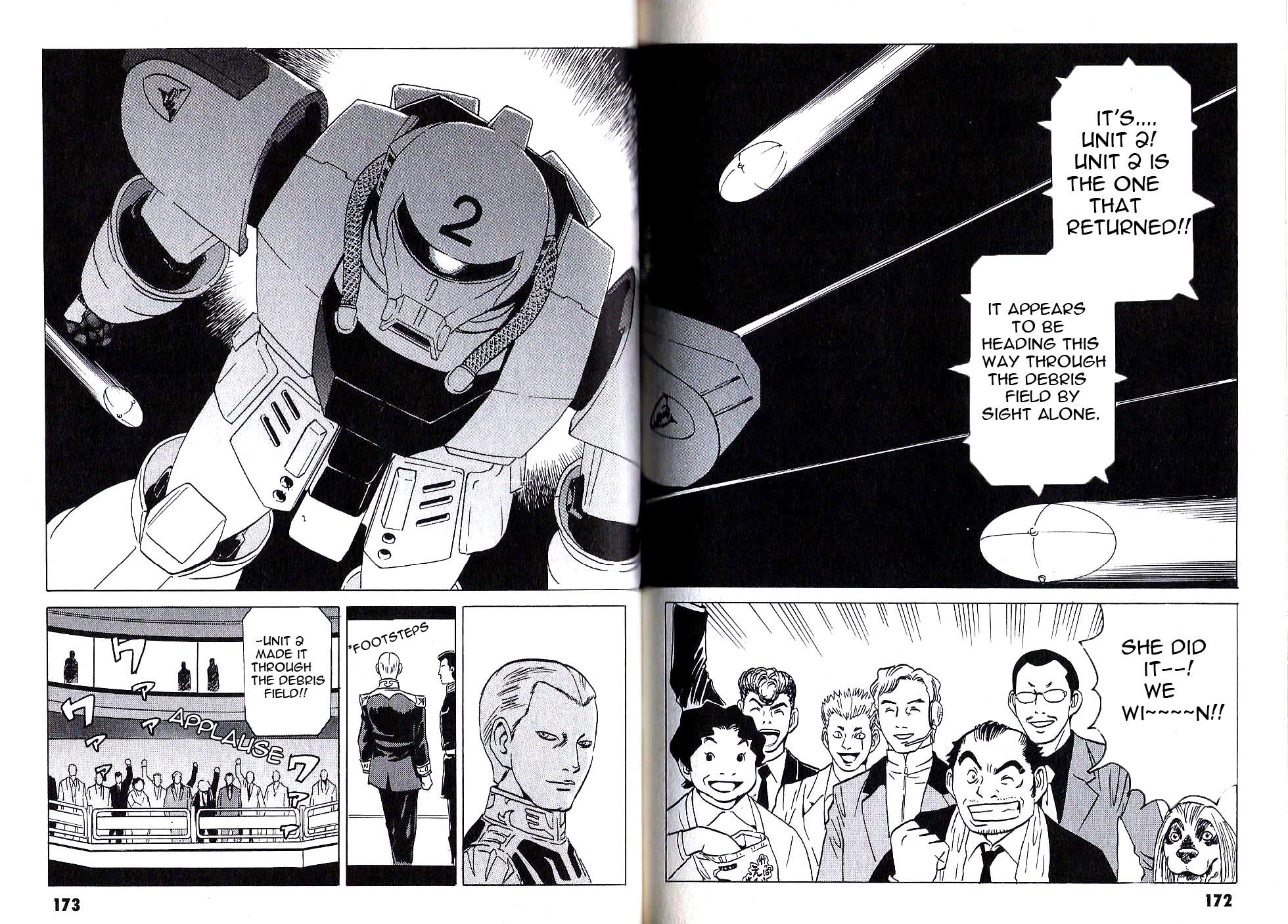 Developers - Mobile Suit Gundam: Before the One Year War Chapter 11.2 page 3 - Chapter 11 v2 : Project.11 - Birth! MS-05 Zaku [End]