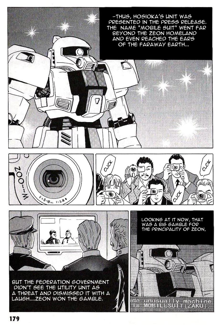Developers - Mobile Suit Gundam: Before the One Year War Chapter 11.2 page 9 - Chapter 11 v2 : Project.11 - Birth! MS-05 Zaku [End]