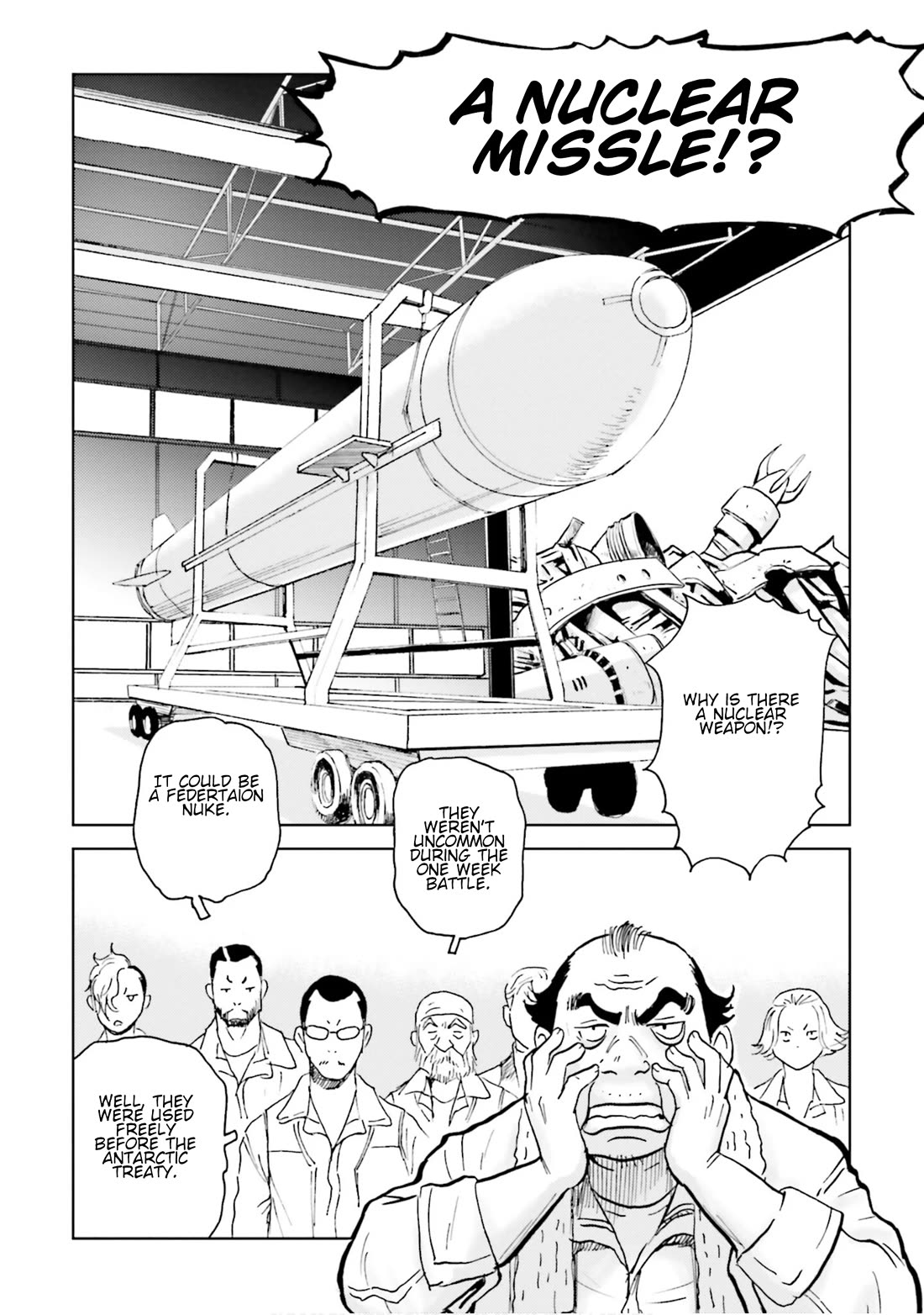 Developers - Mobile Suit Gundam: Before the One Year War Chapter 12 page 14 - Chapter 12: Project EX: Undercover! Hosioka After the War! [END]