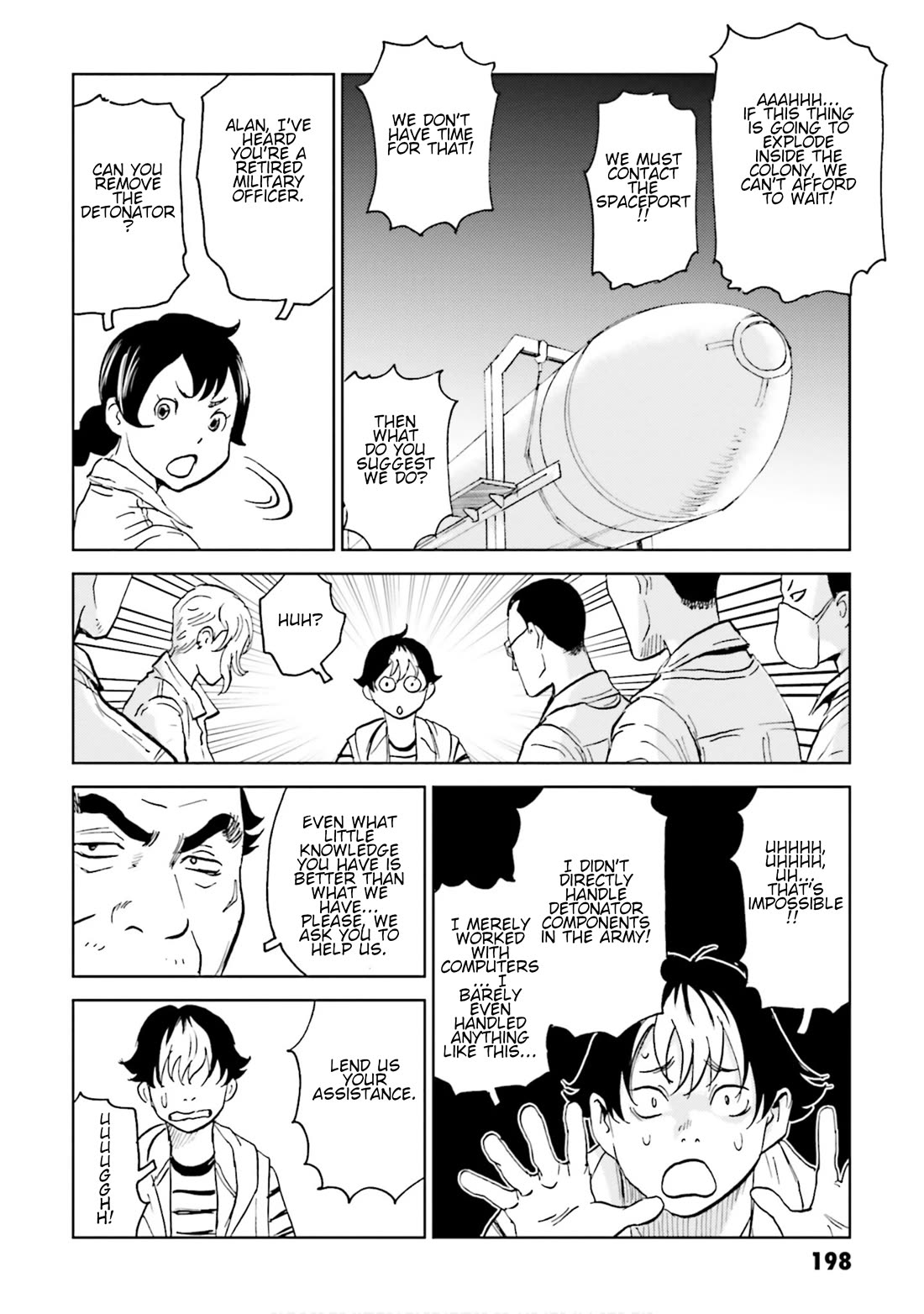 Developers - Mobile Suit Gundam: Before the One Year War Chapter 12 page 16 - Chapter 12: Project EX: Undercover! Hosioka After the War! [END]