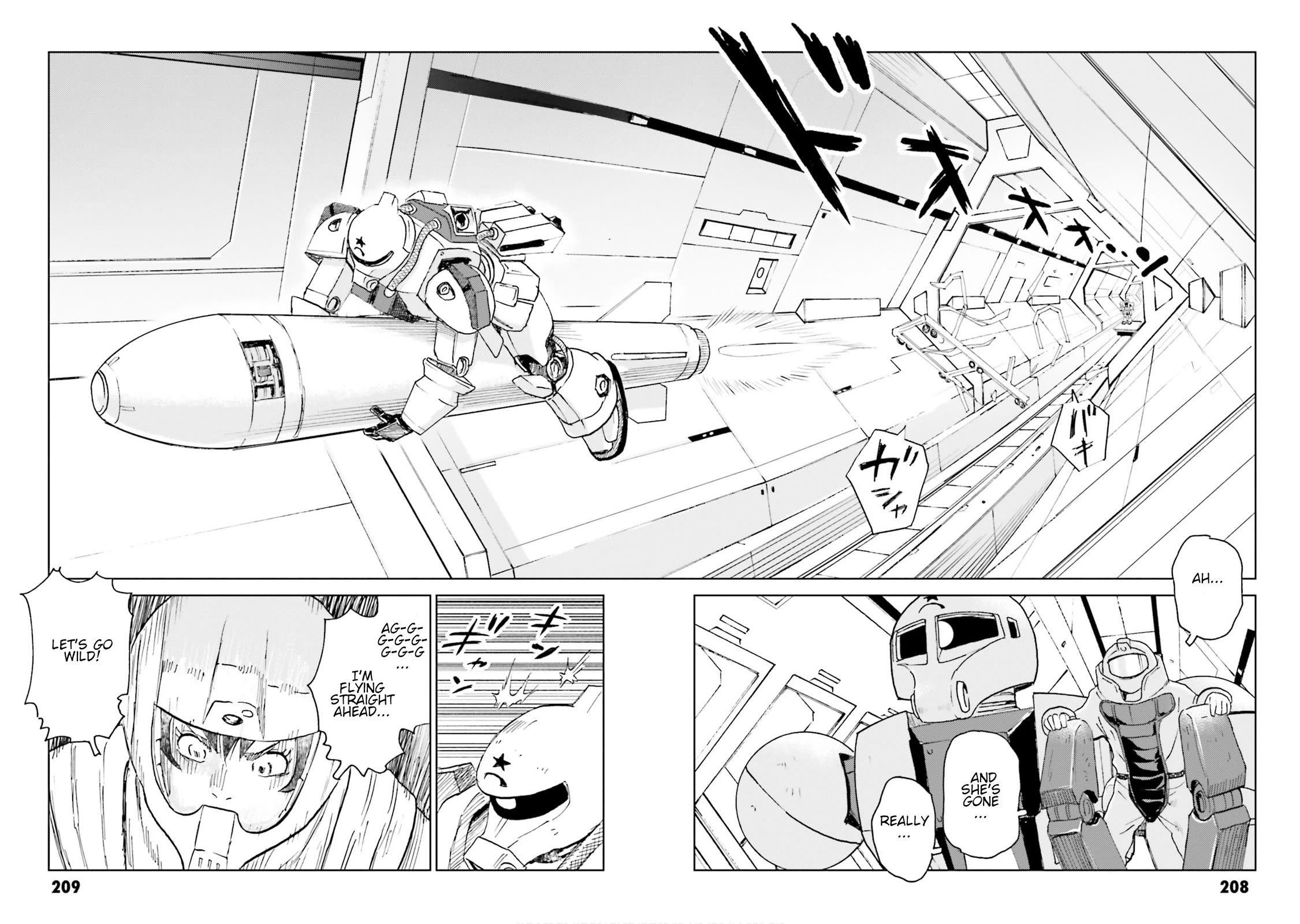 Developers - Mobile Suit Gundam: Before the One Year War Chapter 12 page 25 - Chapter 12: Project EX: Undercover! Hosioka After the War! [END]