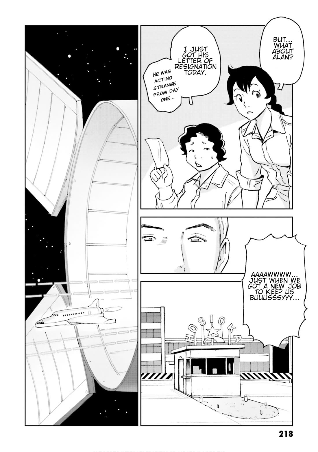 Developers - Mobile Suit Gundam: Before the One Year War Chapter 12 page 34 - Chapter 12: Project EX: Undercover! Hosioka After the War! [END]