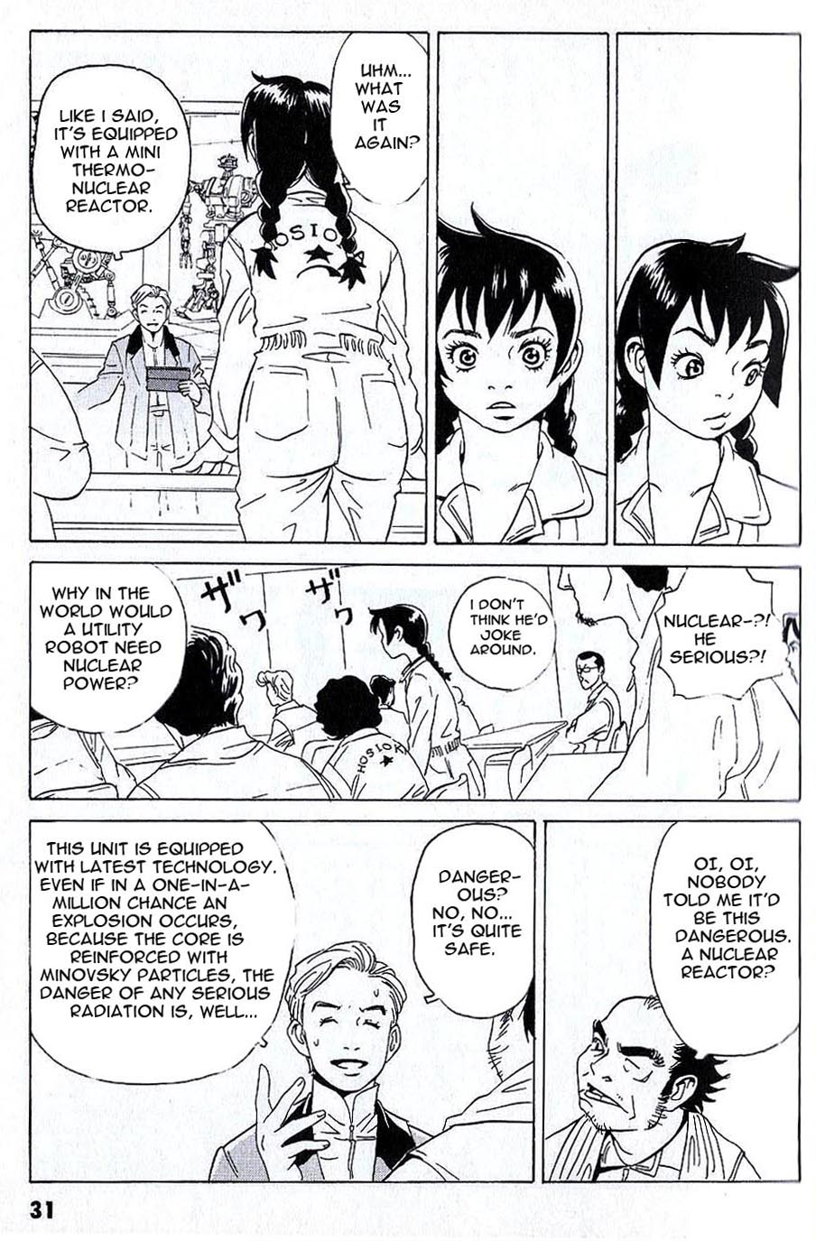 Developers - Mobile Suit Gundam: Before the One Year War Chapter 2.4 page 8 - Chapter 2 v4 : Project.02 - Heated Discussion! The Briefing