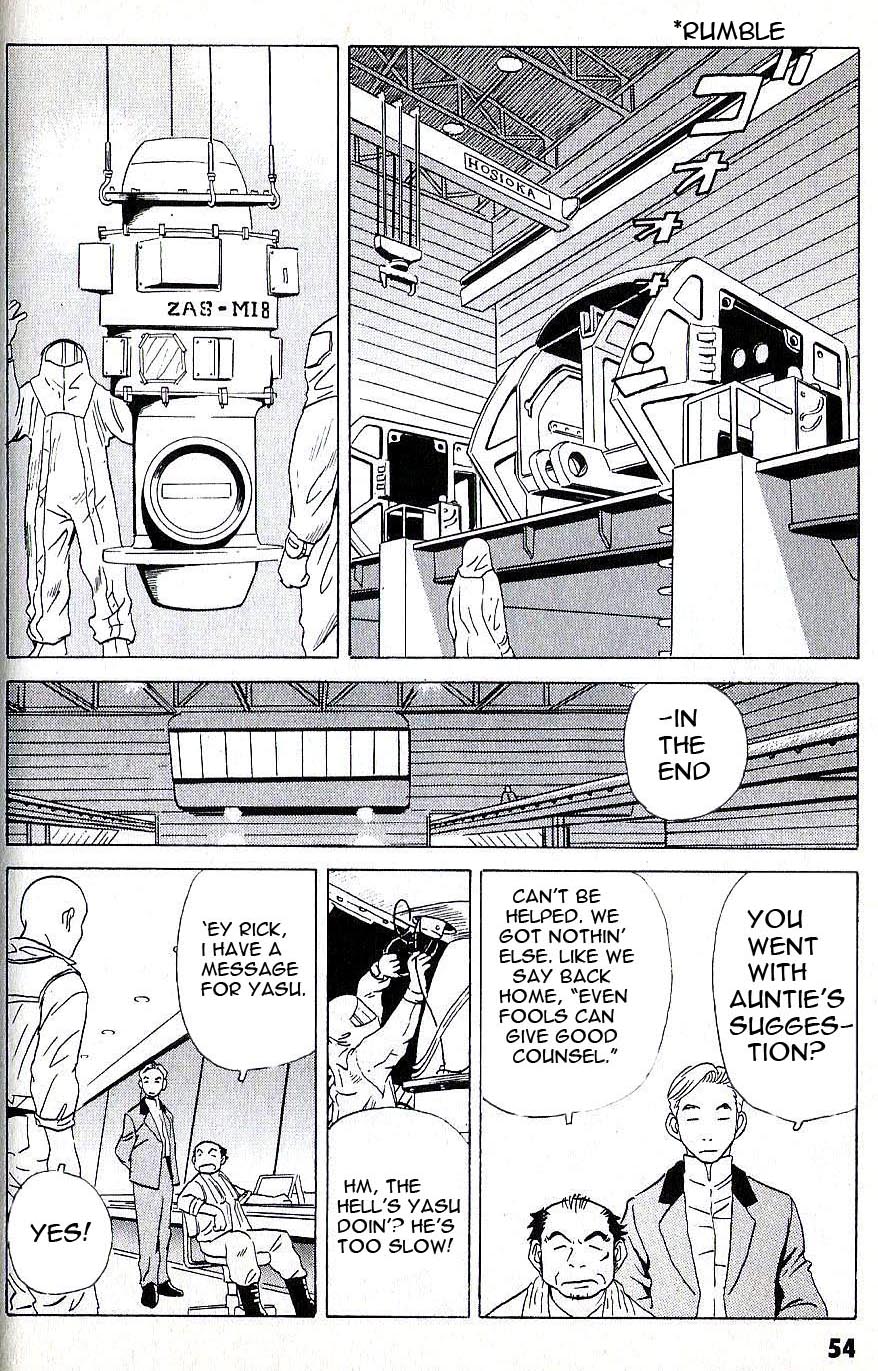 Developers - Mobile Suit Gundam: Before the One Year War Chapter 3.4 page 15 - Chapter 3 v4 : Project.03 - Redesign! Radiation-Proof Work Area