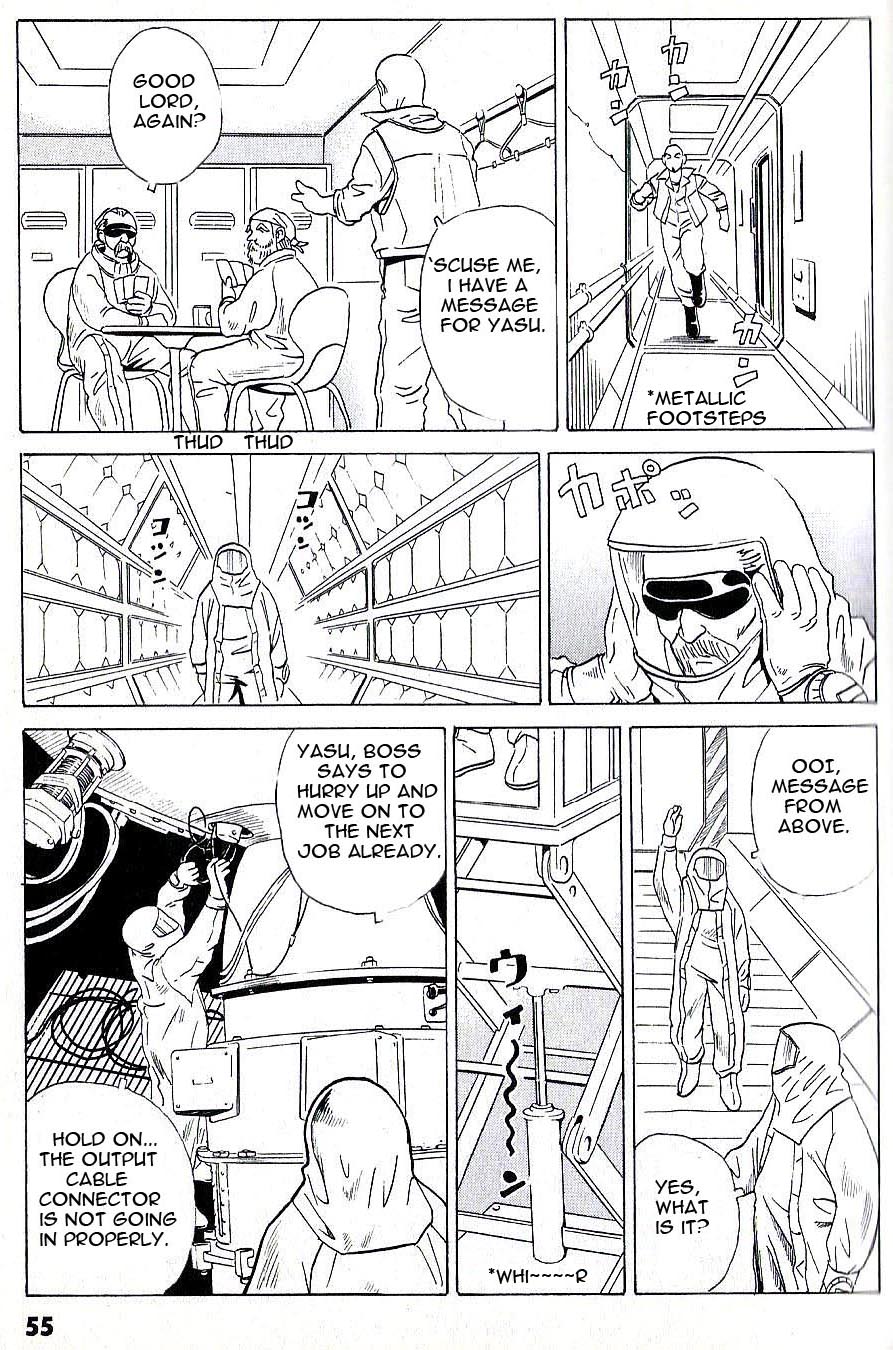 Developers - Mobile Suit Gundam: Before the One Year War Chapter 3.4 page 16 - Chapter 3 v4 : Project.03 - Redesign! Radiation-Proof Work Area