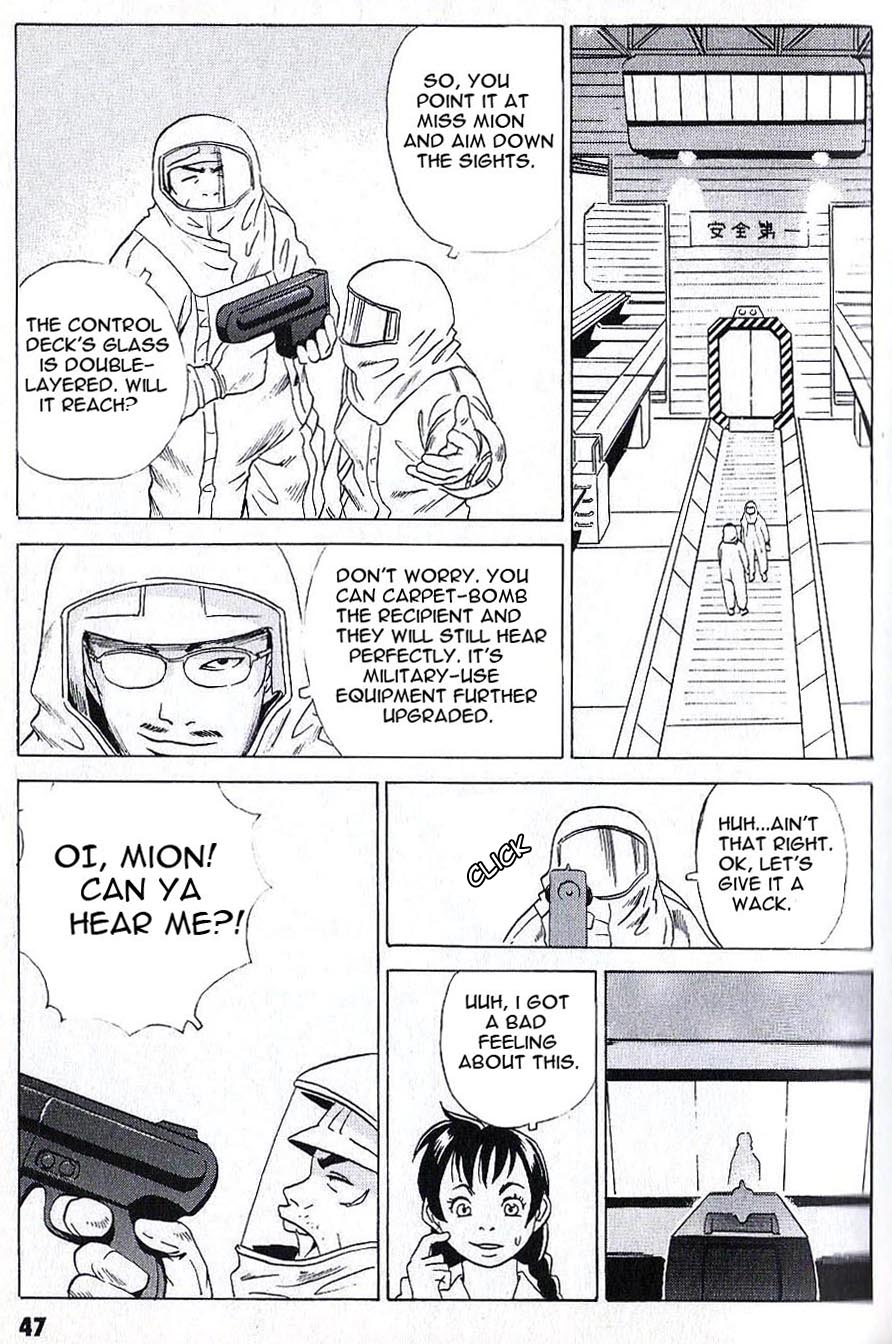 Developers - Mobile Suit Gundam: Before the One Year War Chapter 3.4 page 8 - Chapter 3 v4 : Project.03 - Redesign! Radiation-Proof Work Area
