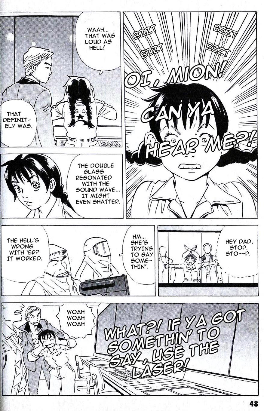 Developers - Mobile Suit Gundam: Before the One Year War Chapter 3.4 page 9 - Chapter 3 v4 : Project.03 - Redesign! Radiation-Proof Work Area