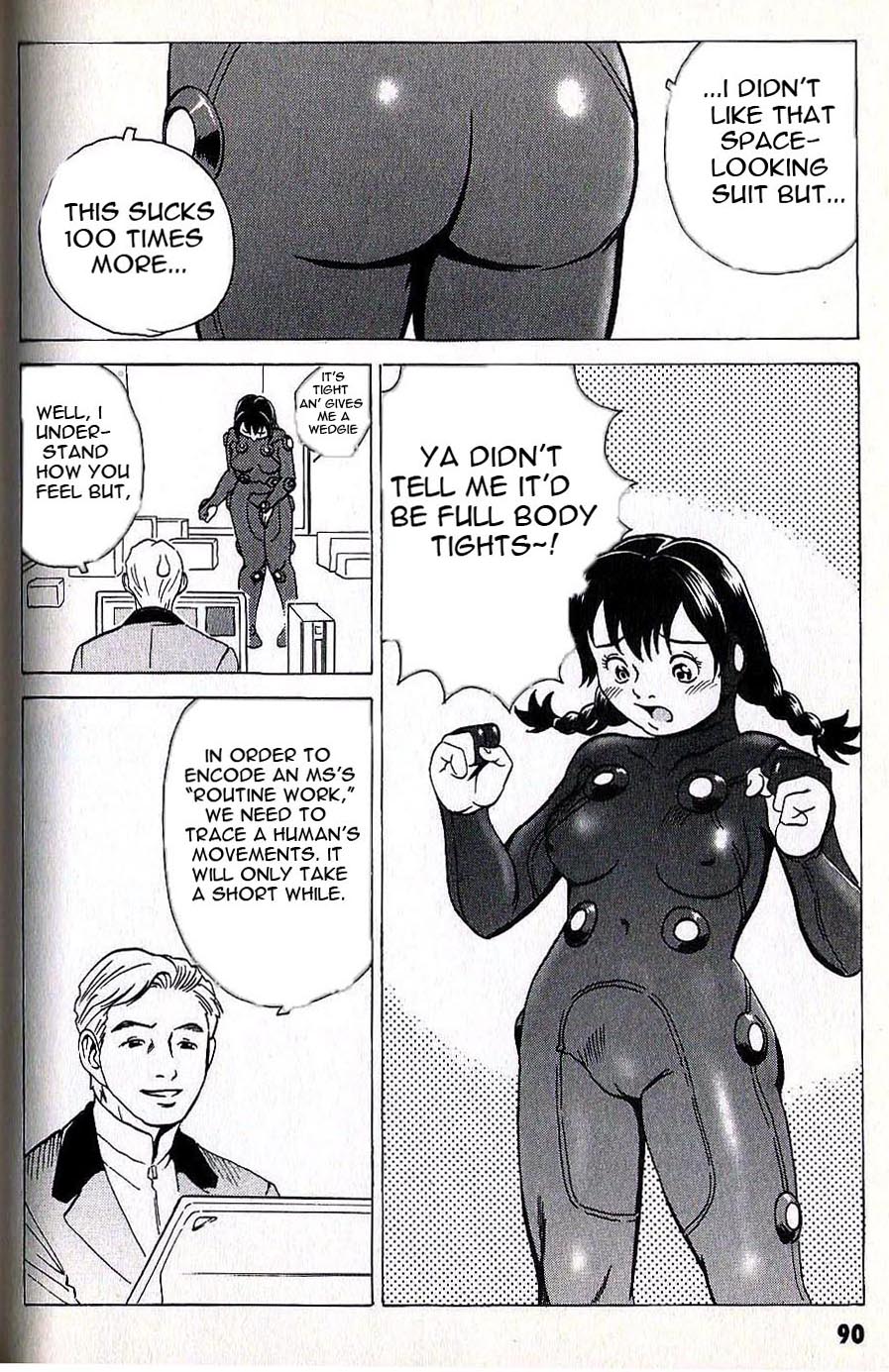 Developers - Mobile Suit Gundam: Before the One Year War Chapter 6.2 page 3 - Chapter 6 v2 : Project.06 - Input! Motion Capture