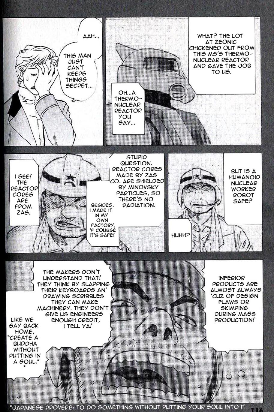 Developers - Mobile Suit Gundam: Before the One Year War Chapter 7.2 page 11 - Chapter 7 v2 : Project.07 - Disclosure! Hosioka's Secret?