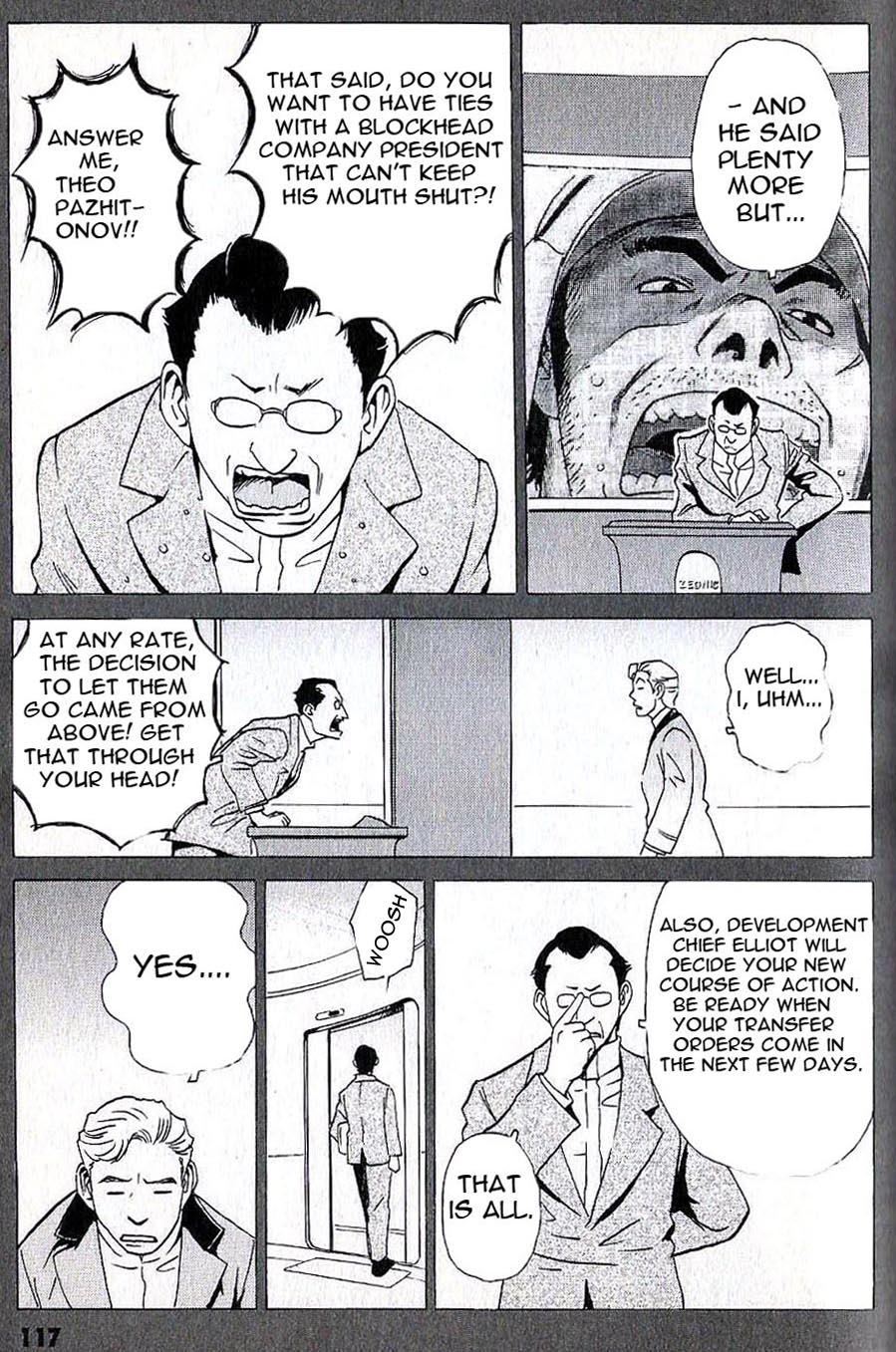 Developers - Mobile Suit Gundam: Before the One Year War Chapter 7.2 page 12 - Chapter 7 v2 : Project.07 - Disclosure! Hosioka's Secret?
