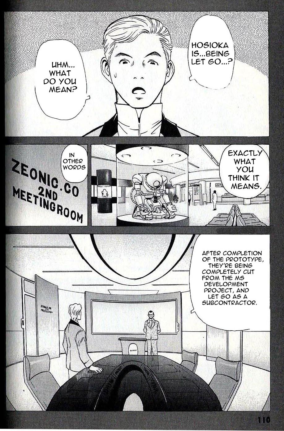 Developers - Mobile Suit Gundam: Before the One Year War Chapter 7.2 page 5 - Chapter 7 v2 : Project.07 - Disclosure! Hosioka's Secret?