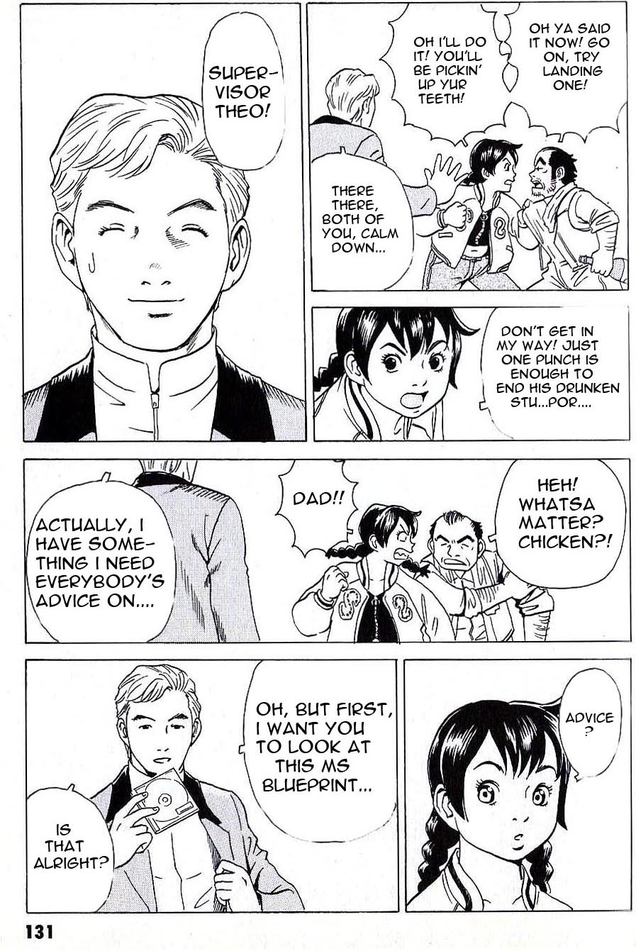 Developers - Mobile Suit Gundam: Before the One Year War Chapter 8.2 page 10 - Chapter 8 v2 : Project.08 - Grief! Genzaburou the Runaway
