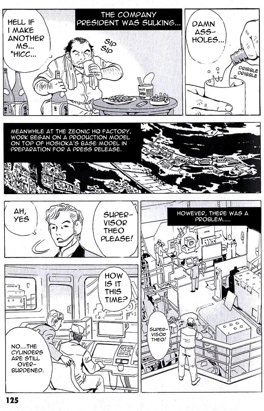 Developers - Mobile Suit Gundam: Before the One Year War Chapter 8.2 page 4 - Chapter 8 v2 : Project.08 - Grief! Genzaburou the Runaway