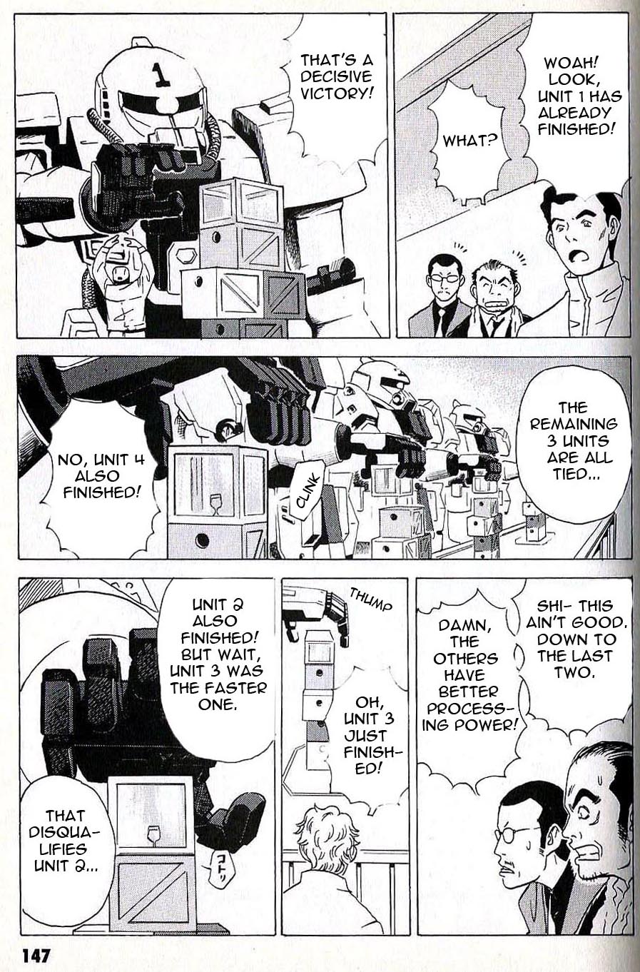 Developers - Mobile Suit Gundam: Before the One Year War Chapter 9.2 page 10 - Chapter 9 v2 : Project.09 - Climax! Competition
