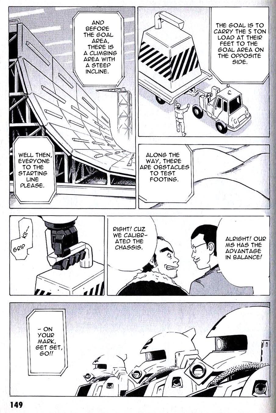 Developers - Mobile Suit Gundam: Before the One Year War Chapter 9.2 page 12 - Chapter 9 v2 : Project.09 - Climax! Competition