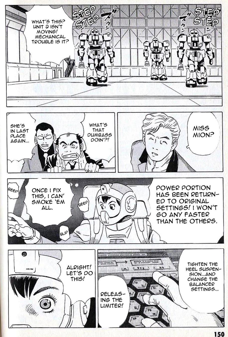 Developers - Mobile Suit Gundam: Before the One Year War Chapter 9.2 page 13 - Chapter 9 v2 : Project.09 - Climax! Competition