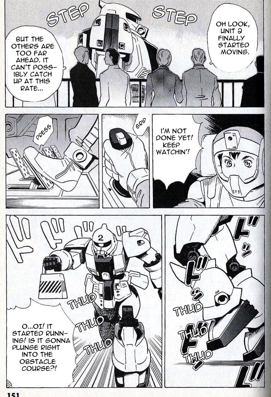 Developers - Mobile Suit Gundam: Before the One Year War Chapter 9.2 page 14 - Chapter 9 v2 : Project.09 - Climax! Competition