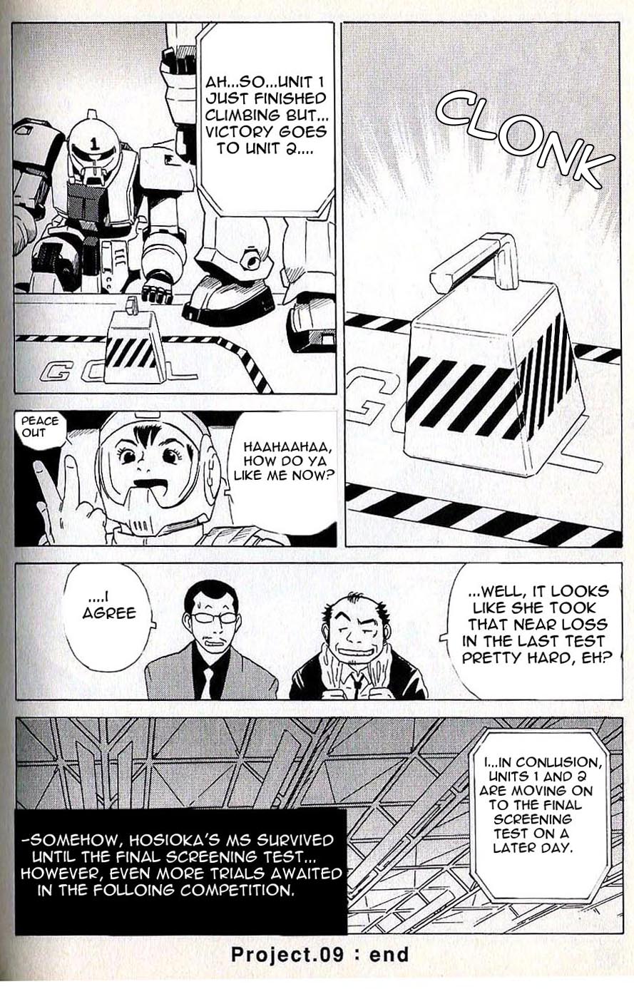 Developers - Mobile Suit Gundam: Before the One Year War Chapter 9.2 page 17 - Chapter 9 v2 : Project.09 - Climax! Competition