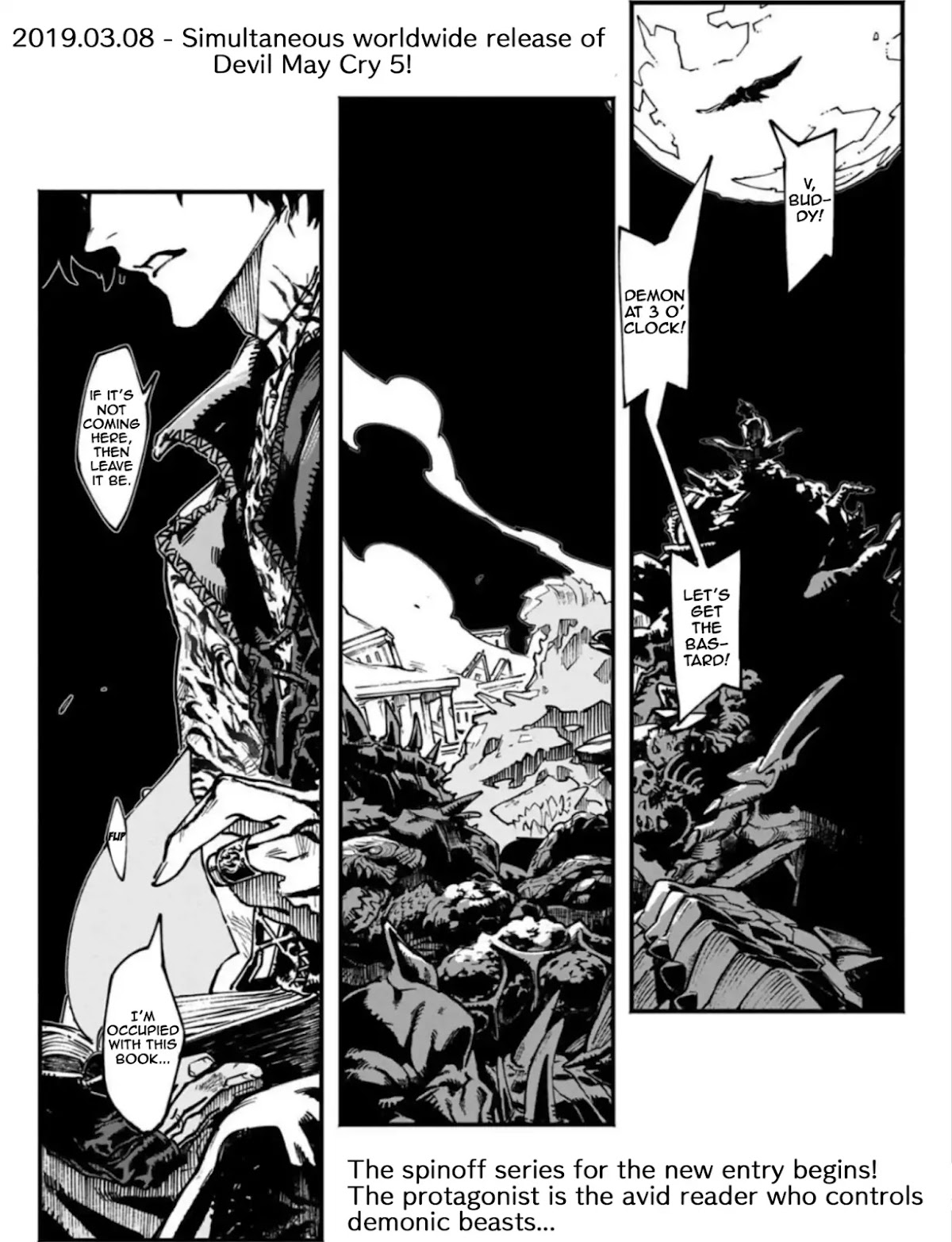 Devil May Cry 5 -Visions of V- Chapter 0 page 1 - Chapter 0