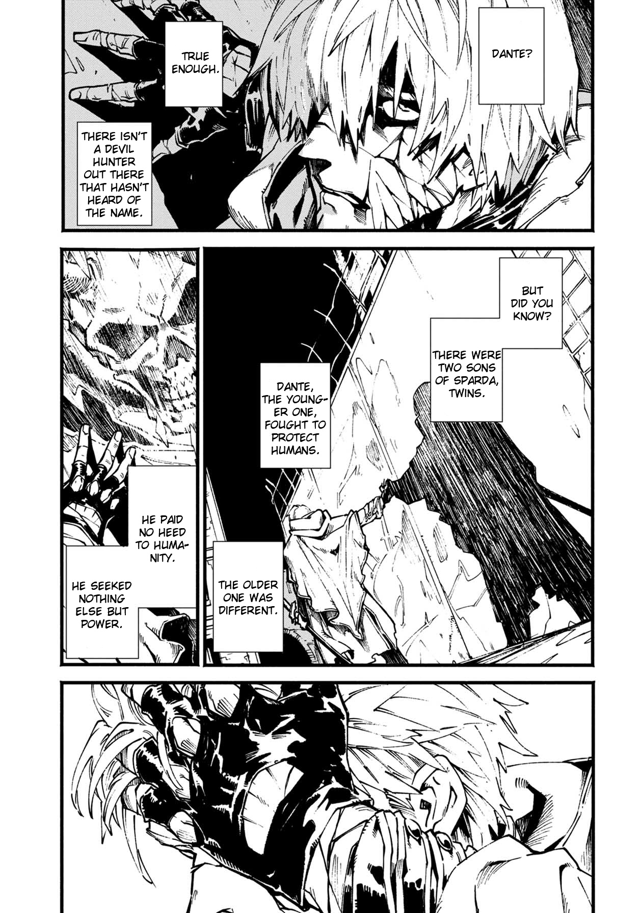 Devil May Cry 5 -Visions of V- Chapter 1 page 7 - Chapter 1: Mission 01