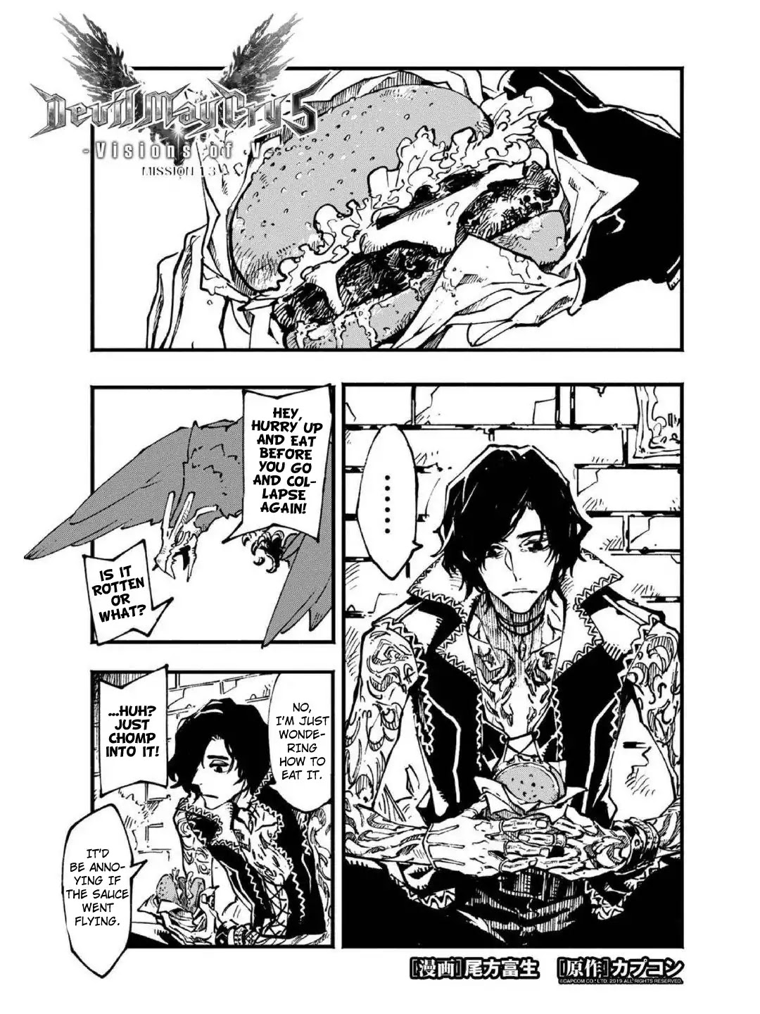 Devil May Cry 5 -Visions of V- Chapter 13 page 1 - Chapter 13