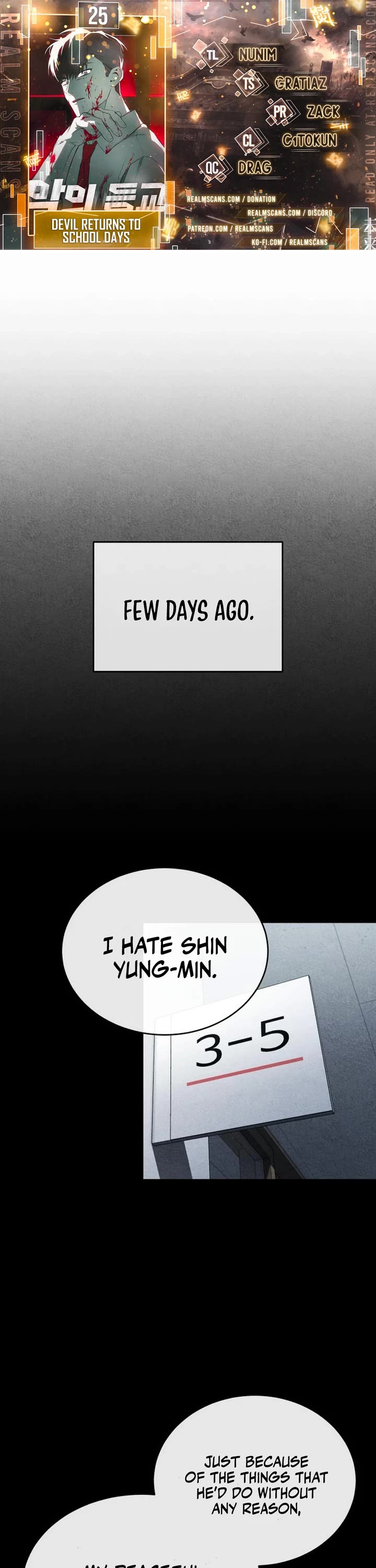 Devil Returns to School Days Chapter 25 page 1 - Chapter 25