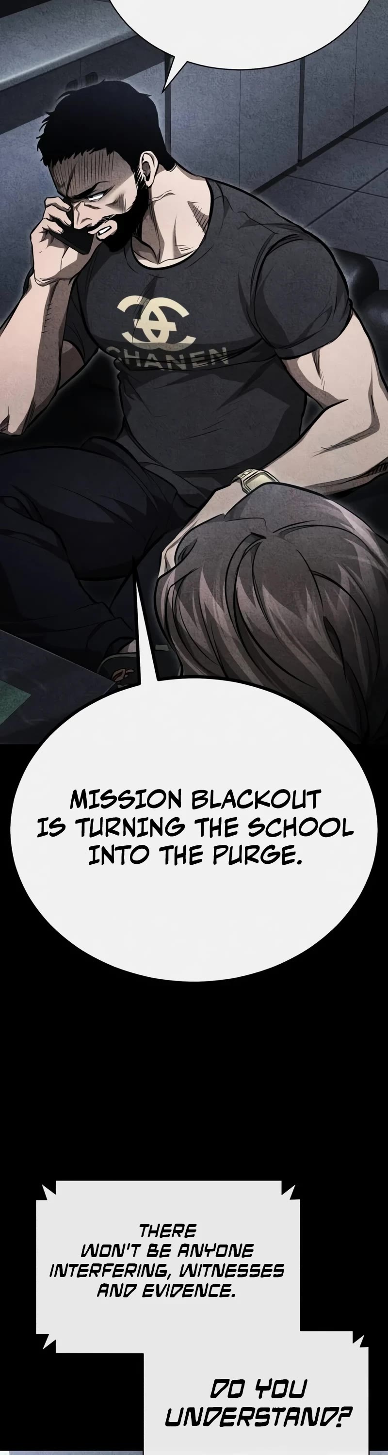Devil Returns to School Days Chapter 59 page 54 - Chapter 59: Blackout