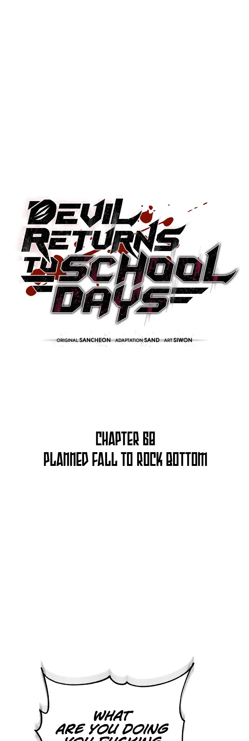 Devil Returns to School Days Chapter 68 page 10 - Chapter 68: Planned Fall To Rock Bottom