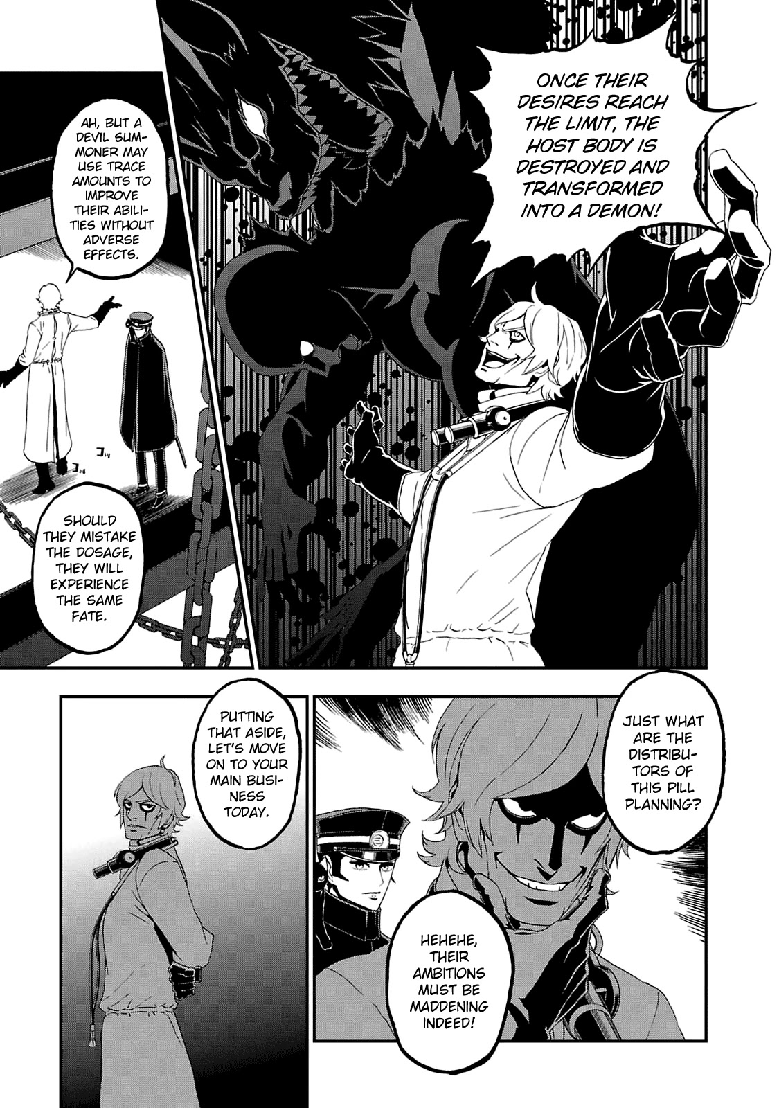 Devil Summoner - Kuzunoha Raidou Tai Kodoku no Marebito Chapter 13 page 21 - Chapter 13: Memories of the Blade