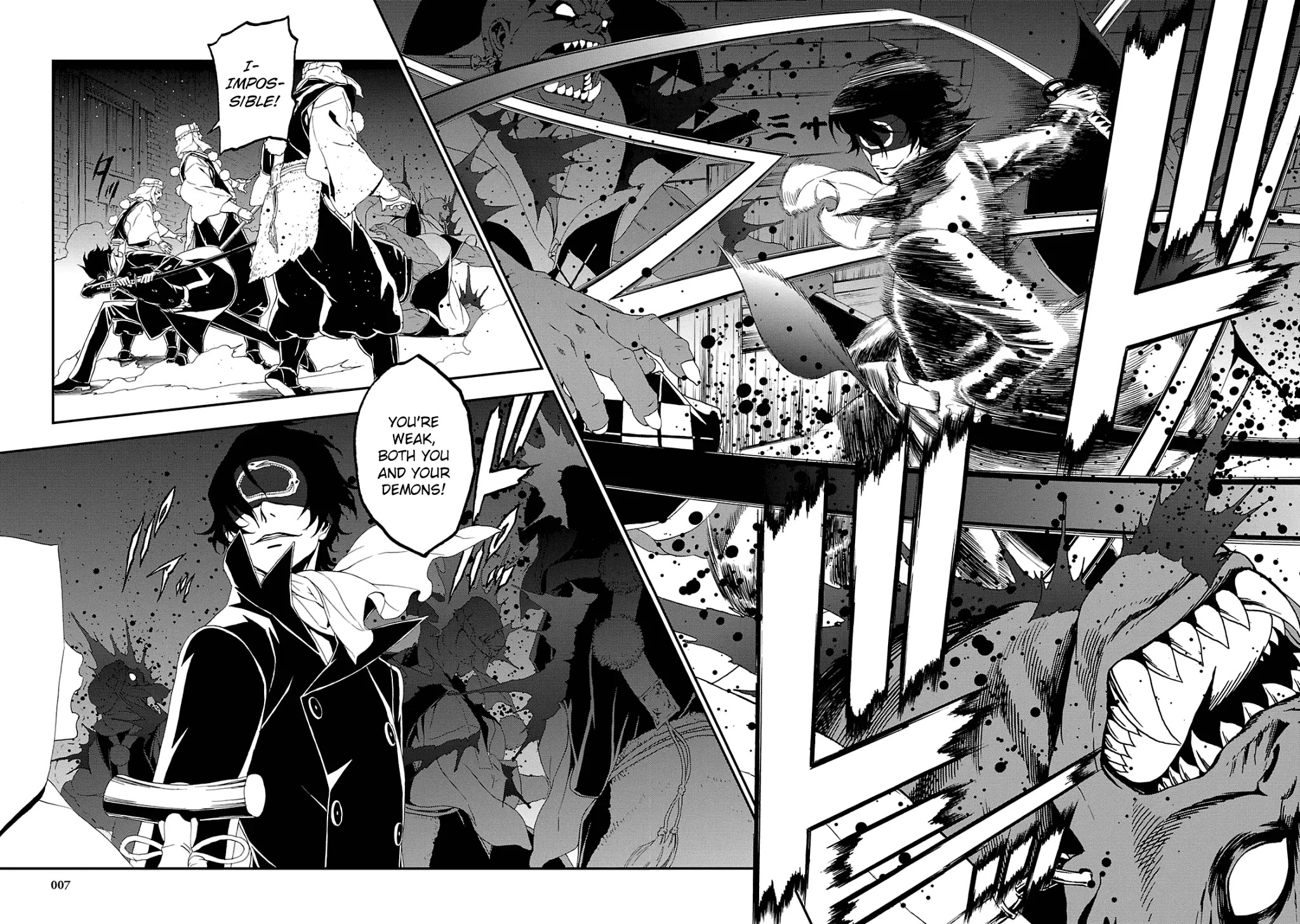 Devil Summoner - Kuzunoha Raidou Tai Kodoku no Marebito Chapter 13 page 4 - Chapter 13: Memories of the Blade